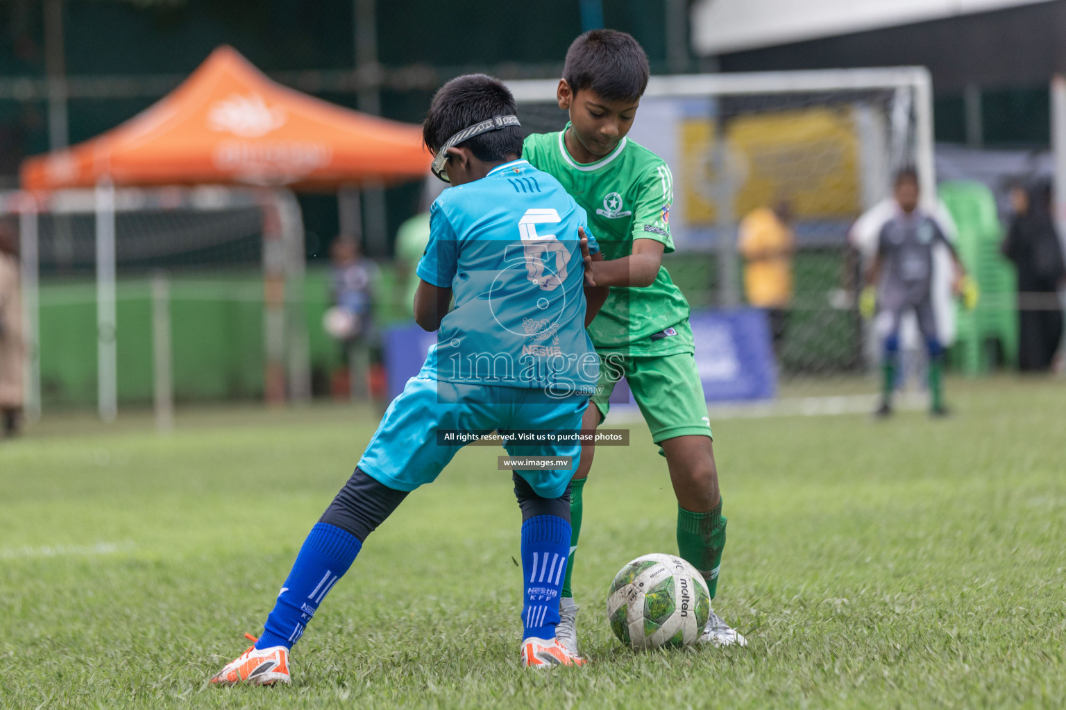 Day 1 of Nestle kids football fiesta, held in Henveyru Football Stadium, Male', Maldives on Wednesday, 11th October 2023 Photos: Shut Abdul Sattar/ Images.mv