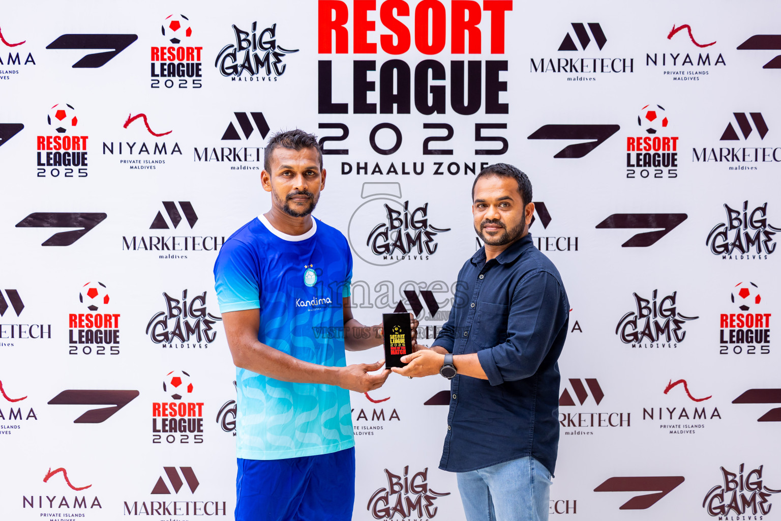 Iruveli vs Kandima in Day 5 of Resort League 2025 (Dhaalu Zone) was held on Monday, 19th May 2025 in Niyama Private island, Dhaalu Atoll, Maldives. Photos: Nausham Waheed / images.mv