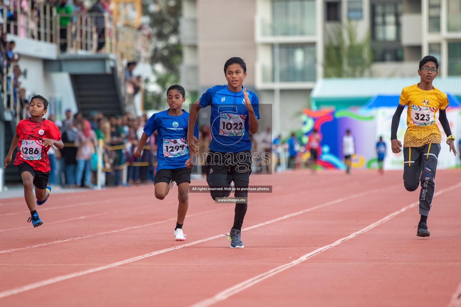 Day three of Inter School Athletics Championship 2023 was held at Hulhumale' Running Track at Hulhumale', Maldives on Tuesday, 16th May 2023. Photos: Nausham Waheed / images.mv