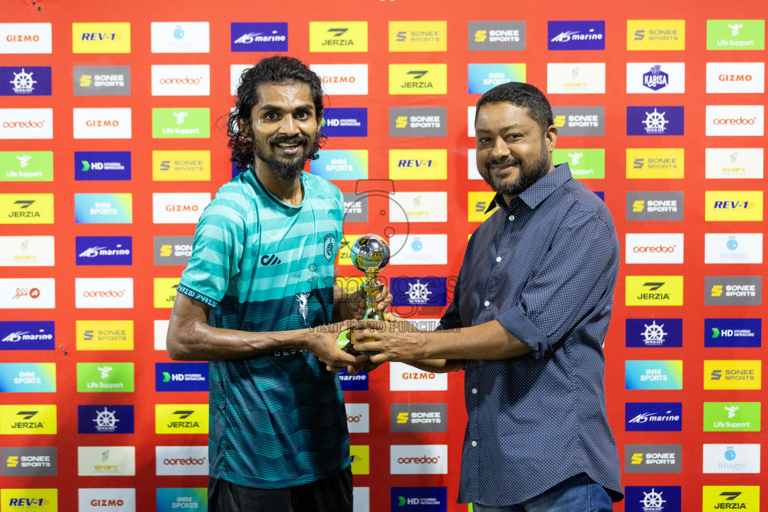 AA Feridhoo vs AA Bodufolhudhoo in Day 15 of Golden Futsal Challenge 2024 was held on Monday, 29th January 2024, in Hulhumale', Maldives Photos: Nausham Waheed / images.mv