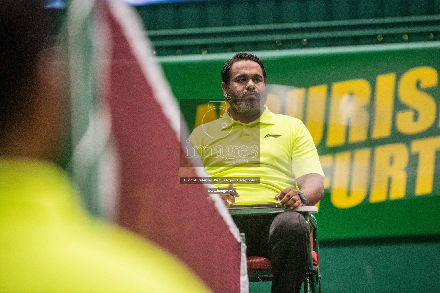 Final of Badminton association mixed group championship 2021 held in Male', Maldives Photos by Nausham Waheed