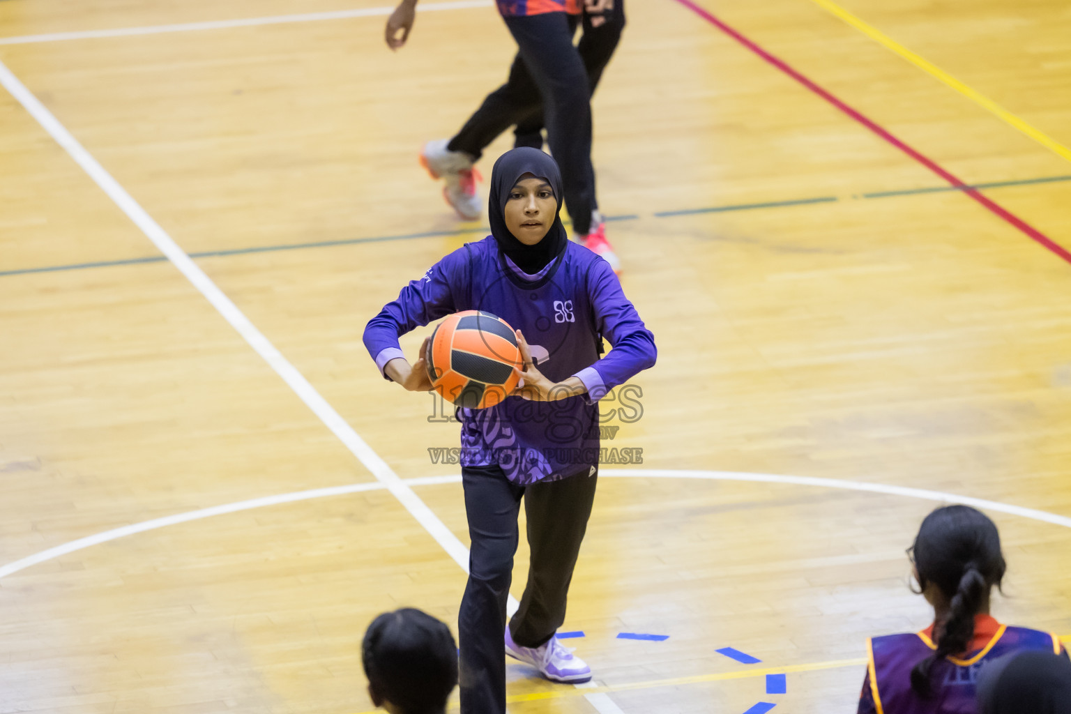 Day 11 of 25th Inter-School Netball Tournament was held in Social Center at Male', Maldives on Wednesday, 21st August 2024.