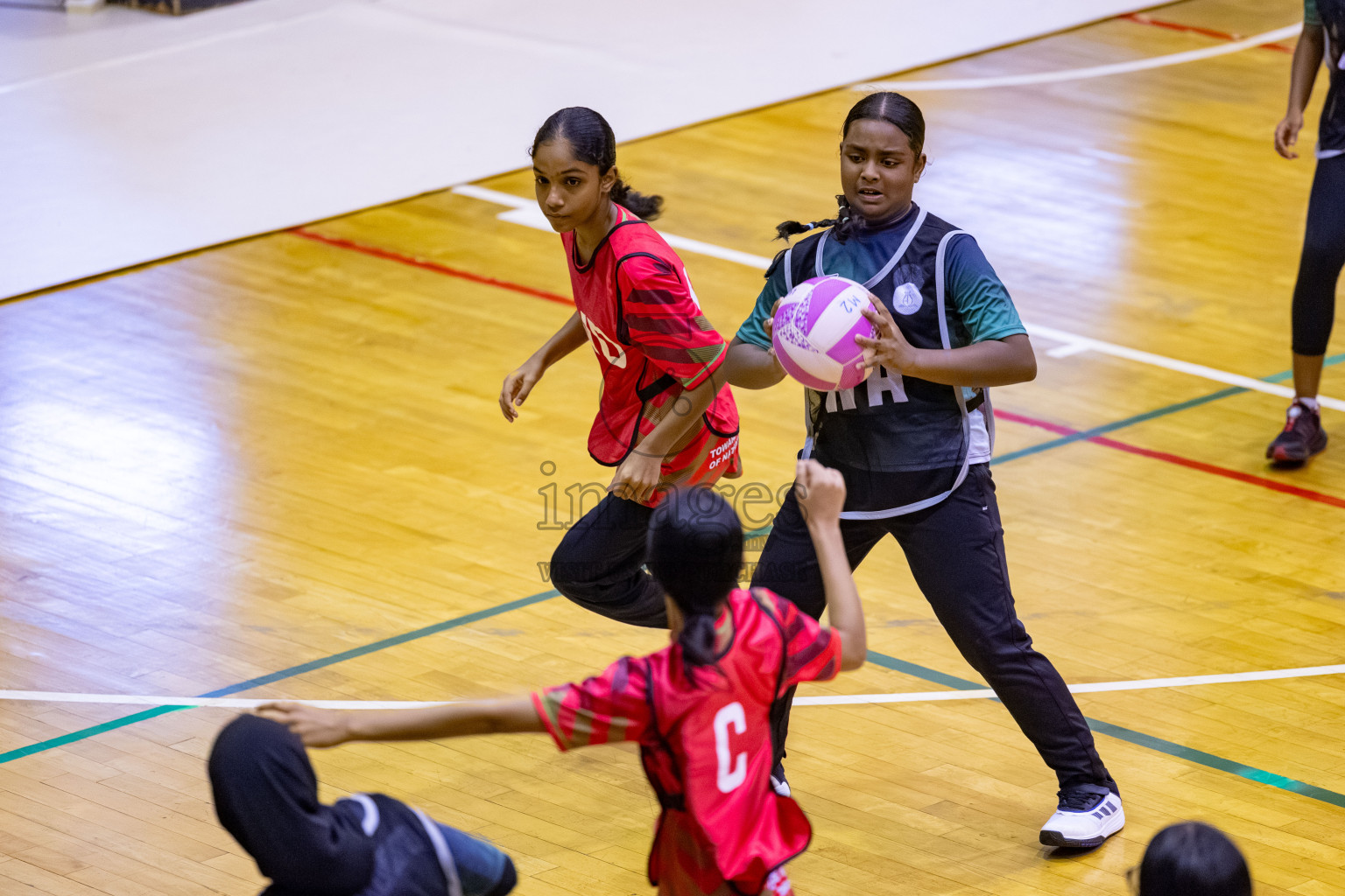 Day 13 of 26th Inter-School Netball Tournament 2025 was held in Social Center Indoor Hall on Saturday, 1st November 2025. 
Photos: Hassan Simah / images.mv