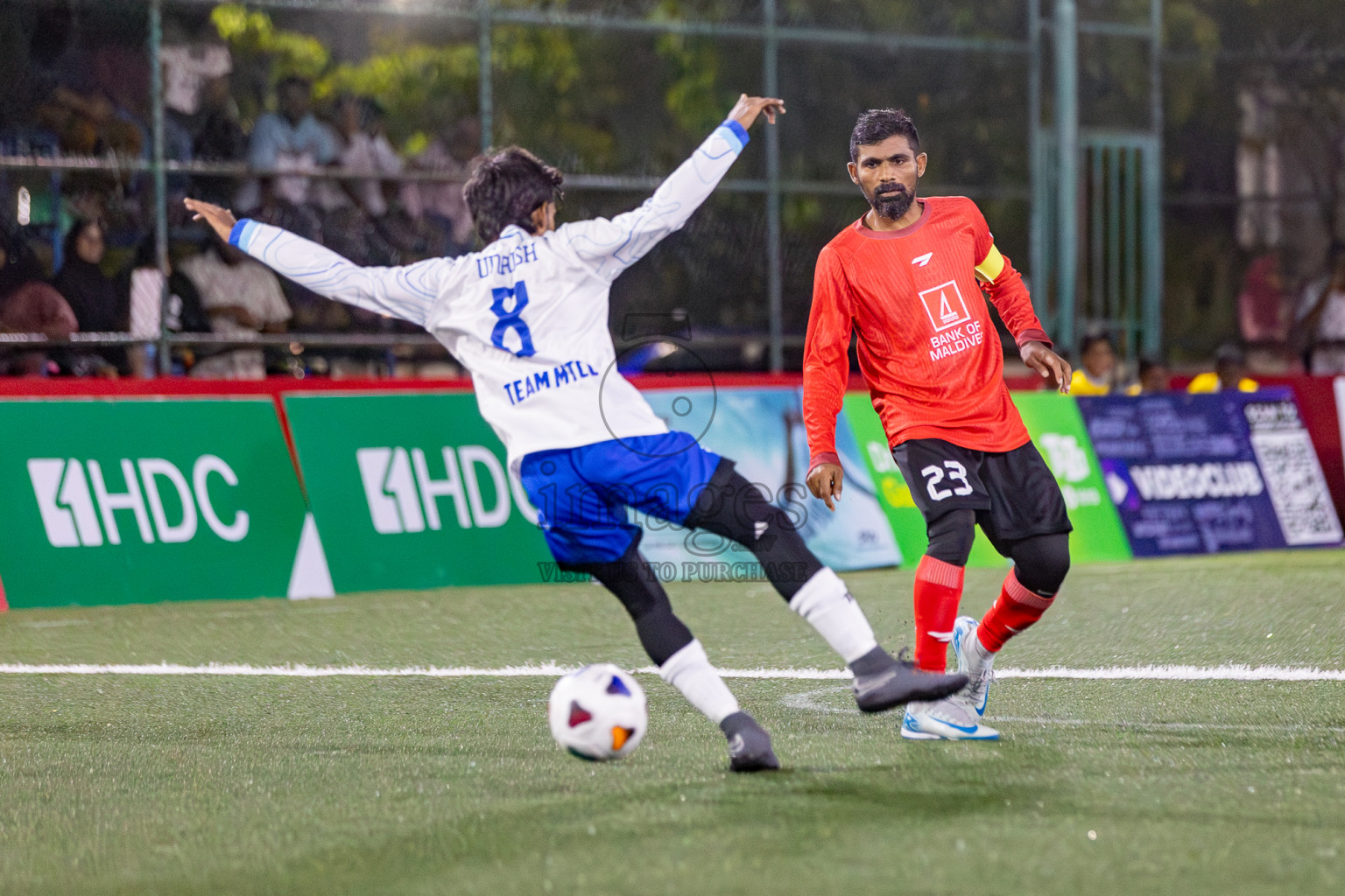 United BML vs Team MTCC in Club Maldives Cup 2024 held in Rehendi Futsal Ground, Hulhumale', Maldives on Saturday, 28th September 2024. 
Photos: Hassan Simah / images.mv