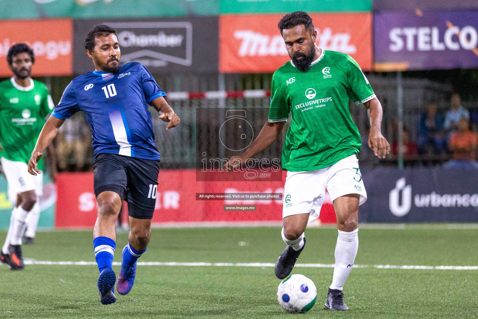 Khaarijee vs Hulhumale Hospital in Club Maldives Cup Classic 2023 held in Hulhumale, Maldives, on Monday, 07th August 2023
Photos: Ismail Thoriq / images.mv