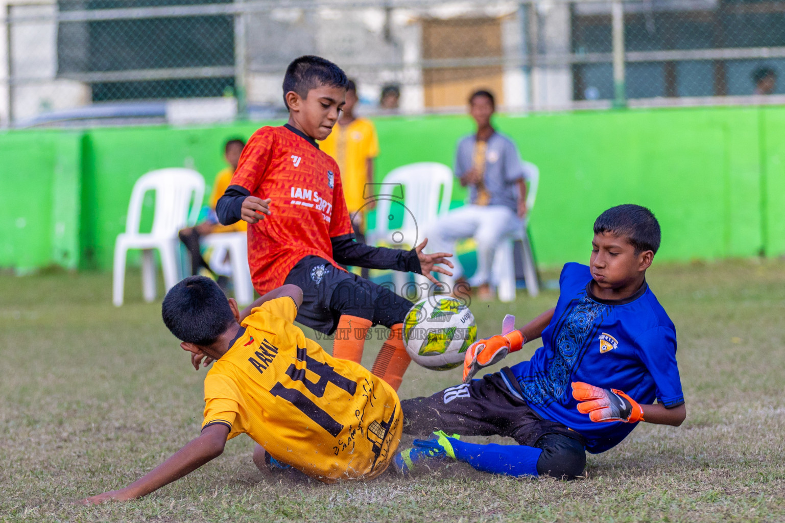 Day 2  of MILO Academy Championship 2024 - U12 was held at Henveiru Grounds in Male', Maldives on Thursday, 5th July 2024. Photos: Shuu Abdul Sattar / images.mv