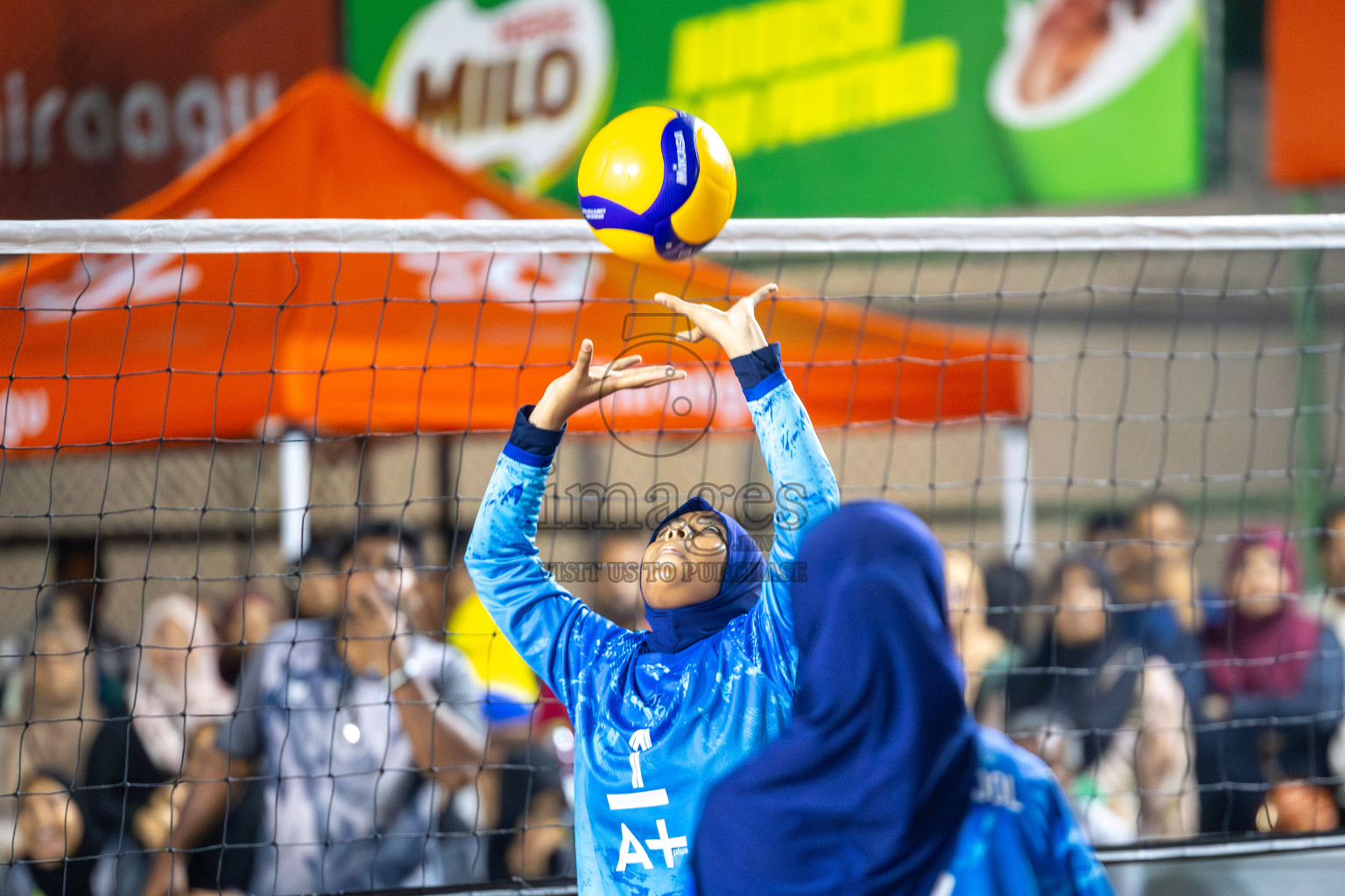 Day 4 of Interschool Volleyball Tournament 2024 was held in Ekuveni Volleyball Court at Male', Maldives on Sunday, 26th November 2024. Photos: Mohamed Mahfooz Moosa / images.mv