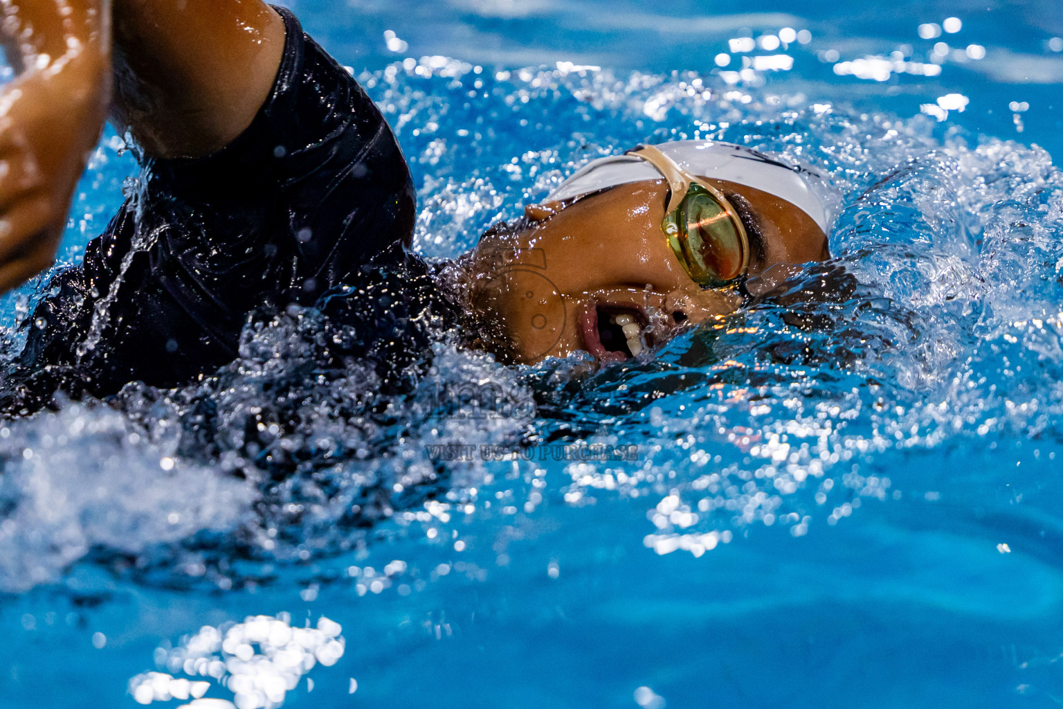 Day 5 of 20th Inter-school Swimming Competition 2024 held in Hulhumale', Maldives on Wednesday, 16th October 2024. Photos: Nausham Waheed / images.mv