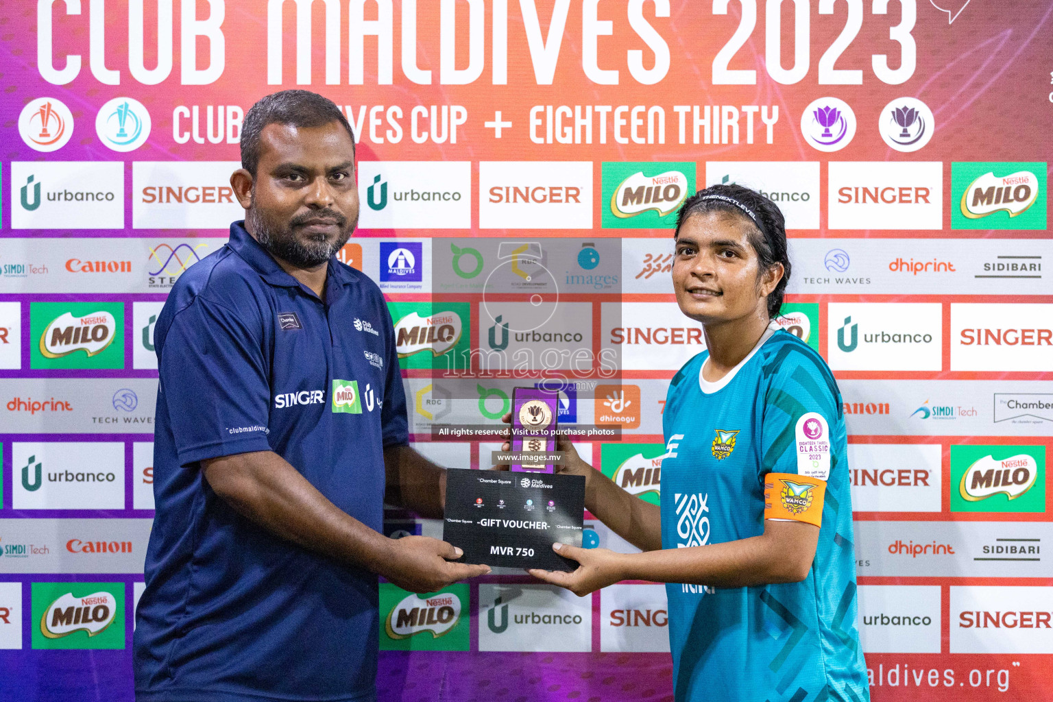 WAMCO vs Club MYS in Eighteen Thirty 2023 Classic held in Hulhumale, Maldives, on Monday, 14th August 2023. Photos: Nausham Waheed / images.mv