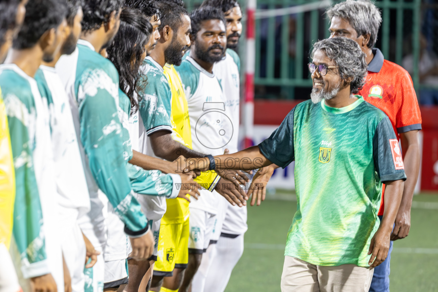 HDh Nellaidhoo vs HDh Kumundhoo in Day 1 of Golden Futsal Challenge 2025 on Sunday, 5th January 2025, in Hulhumale', Maldives
Photos: Ismail Thoriq / images.mv