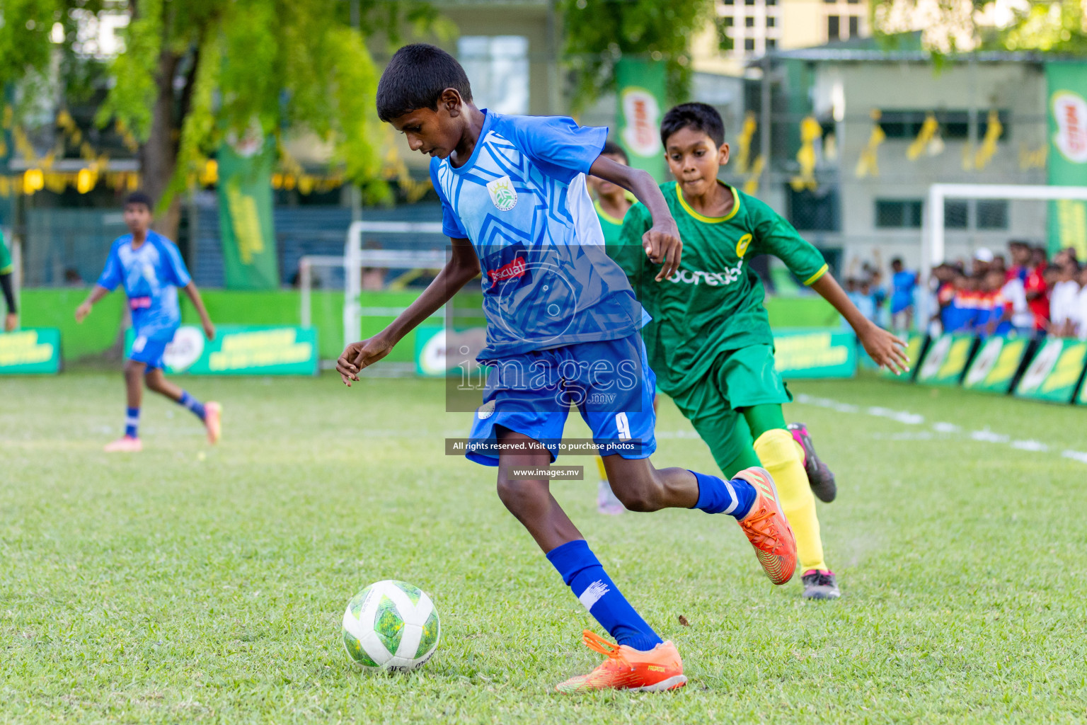 Day 2 of MILO Academy Championship 2023 (U12) was held in Henveiru Football Grounds, Male', Maldives, on Saturday, 19th August 2023. Photos: Nausham Waheedh / images.mv