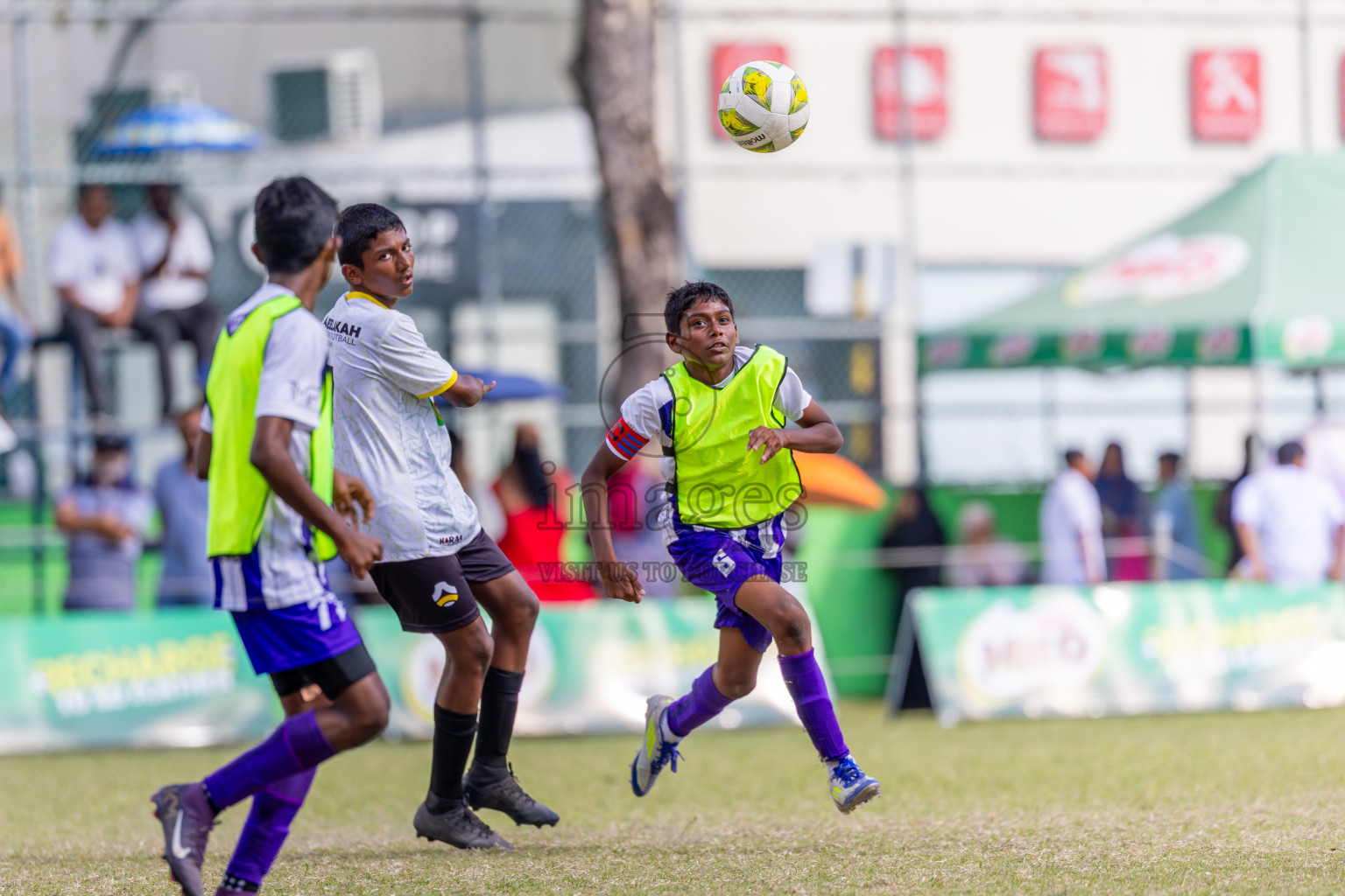 Day 4 of MILO Academy Championship 2025 (U14) was held on Sunday, 2nd November 2025 at Henveiru Football Grounds, Male', Maldives . 
Photos: Ismail Thoriq / images.mv