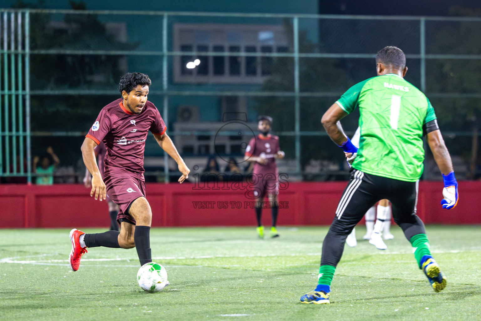 The Hawks vs Maldives Post Limited in Day 3 of Office League 2025 was held on Friday, 18th April 2025 in Hulhumale', Maldives.
Photos: Ismail Thoriq / images.mv