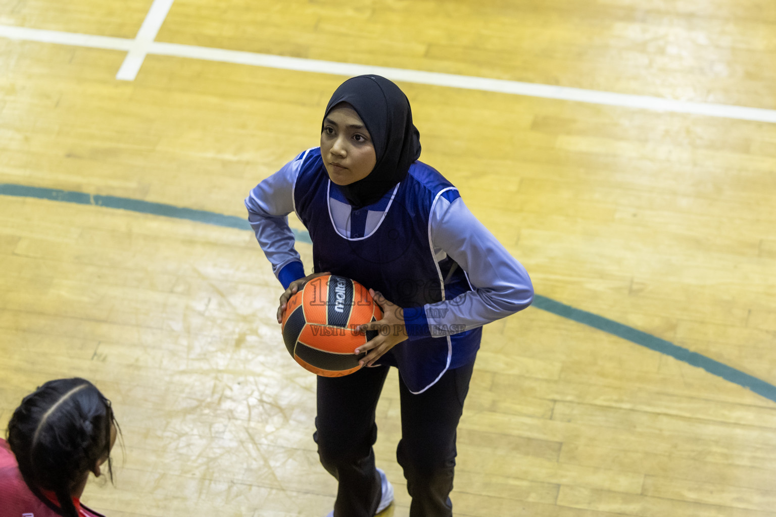 Day 8 of 25th Inter-School Netball Tournament was held in Social Center at Male', Maldives on Sunday, 18th August 2024.