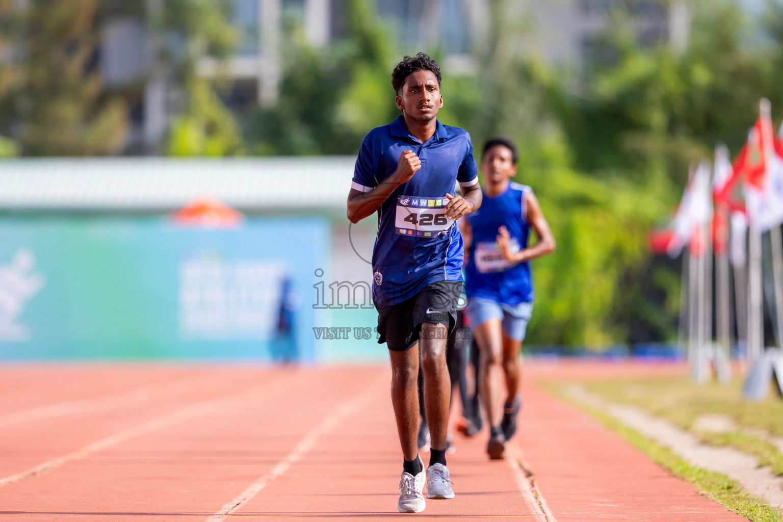 Day 6 of MWSC Interschool Athletics Championships 2024 held in Hulhumale Running Track, Hulhumale, Maldives on Thursday, 14th November 2024. Photos by: Nausham Waheed / Images.mv