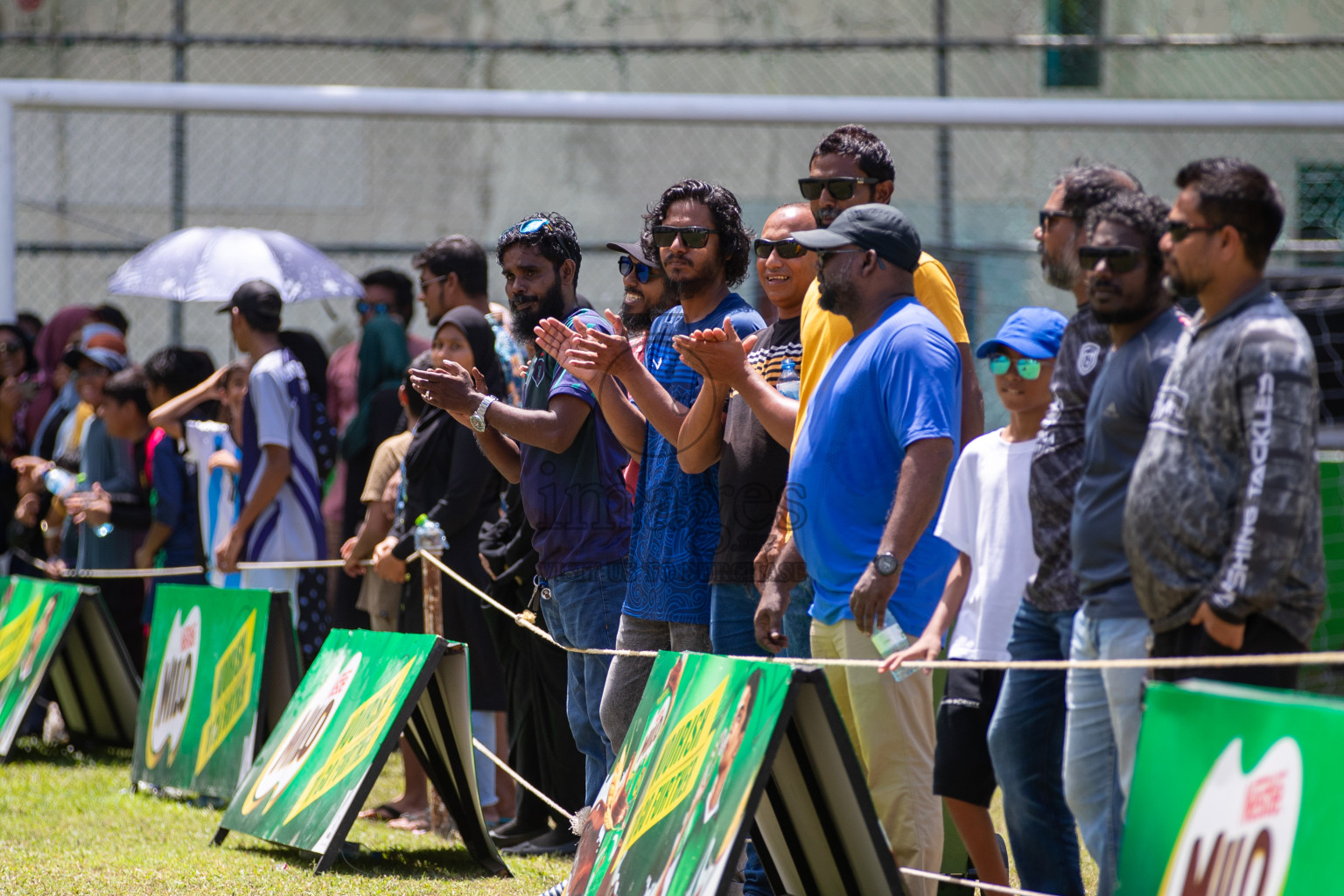 Day 3 of MILO Academy Championship 2024 - U12 was held at Henveiru Grounds in Male', Maldives on Saturday, 6th July 2024. Photos: Mohamed Mahfooz Moosa / images.mv