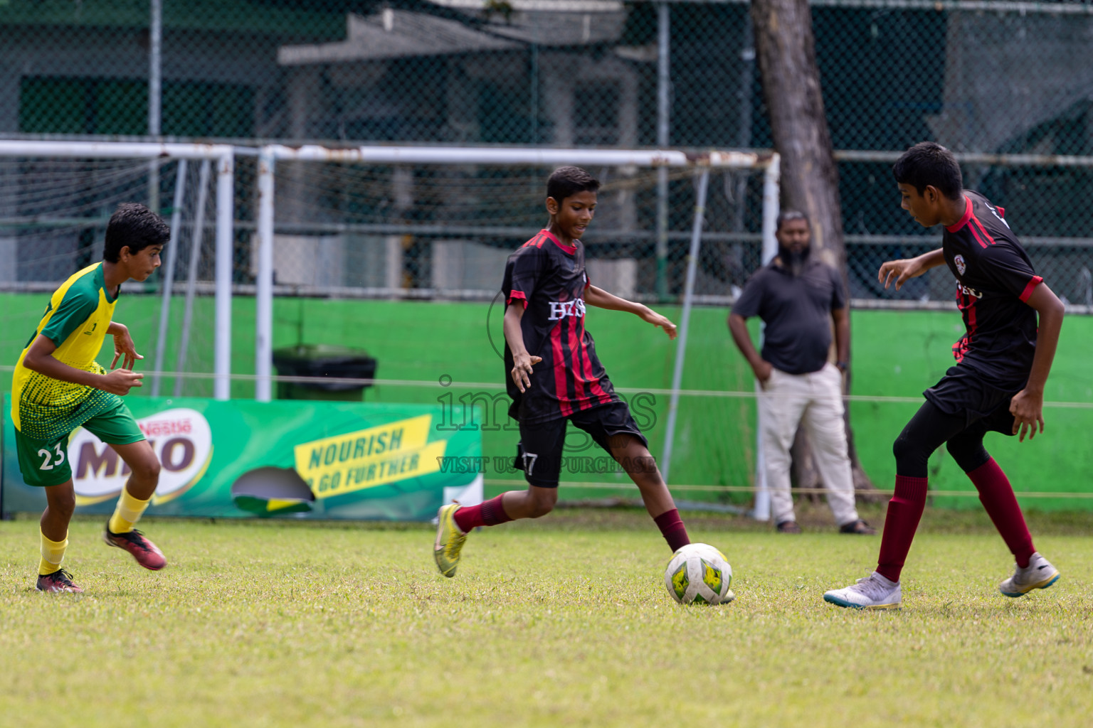 Day 3 of MILO Academy Championship 2024 (U-14) was held in Henveyru Stadium, Male', Maldives on Saturday, 2nd November 2024.
Photos: Hassan Simah / Images.mv