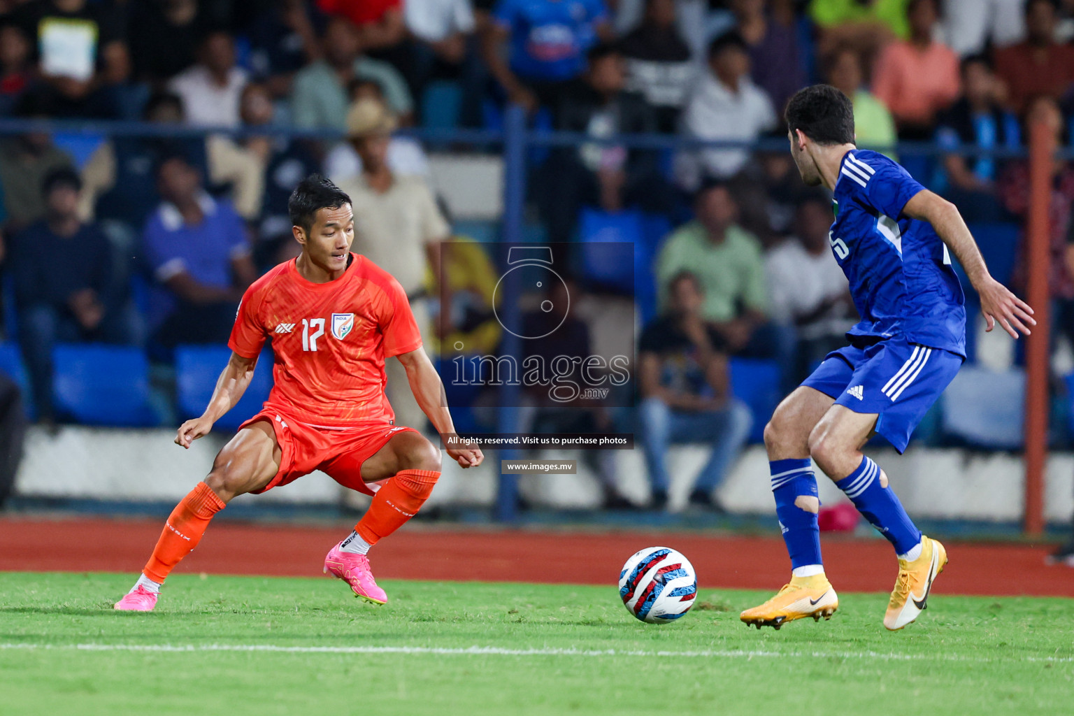 Kuwait vs India in the Final of SAFF Championship 2023 held in Sree Kanteerava Stadium, Bengaluru, India, on Tuesday, 4th July 2023. Photos: Nausham Waheed / images.mv