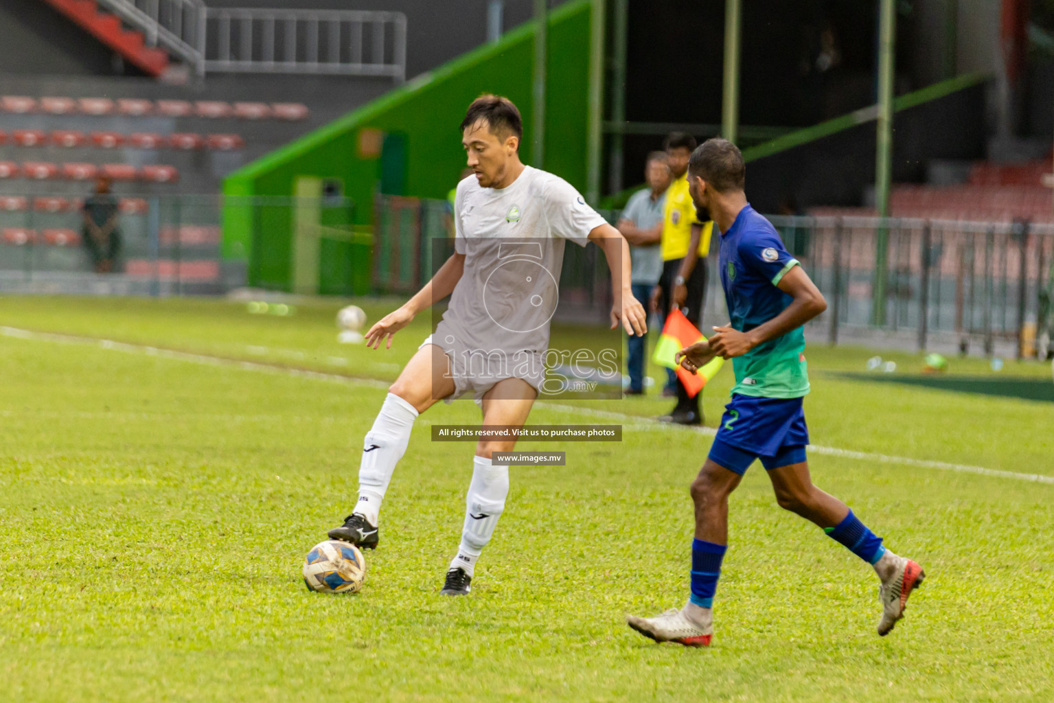 Super United Sports vs Green Streets in Ooredoo Dhivehi Premier League 2021/22 on 06 July 2022, held in National Football Stadium, Male', Maldives