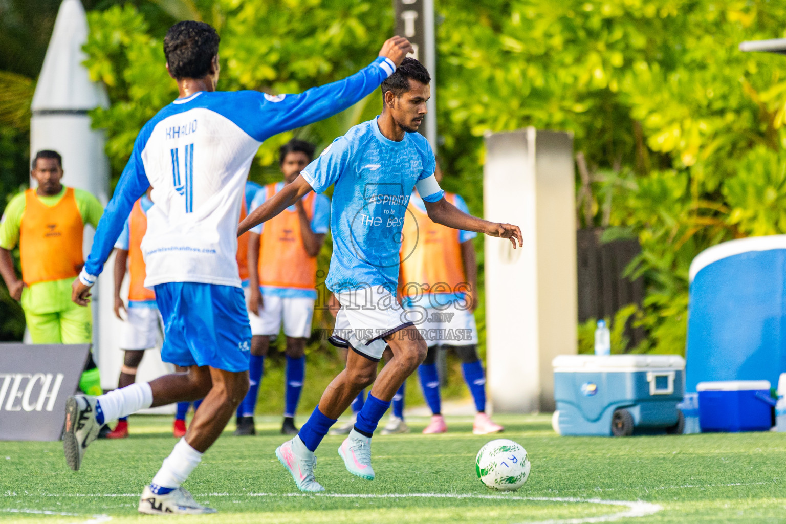BANDOS Maldives vs SUMMER ISLAND RESORTS in Resort League 2025 (North Male Zone) day 3 was held on Friday, 5th September 2025 in One And Only Reethi Rah Maldives Resort, Photos: Areef Adam / images.mv
