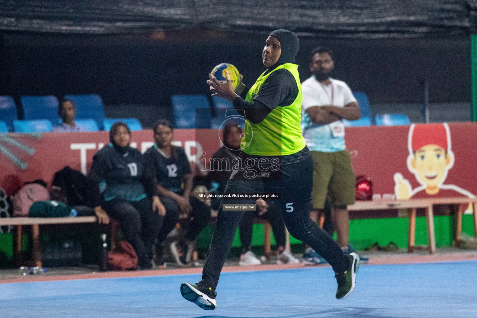 Day 6 of 6th MILO Handball Maldives Championship 2023, held in Handball ground, Male', Maldives on Thursday, 25th May 2023 Photos: Shuu Abdul Sattar/ Images.mv