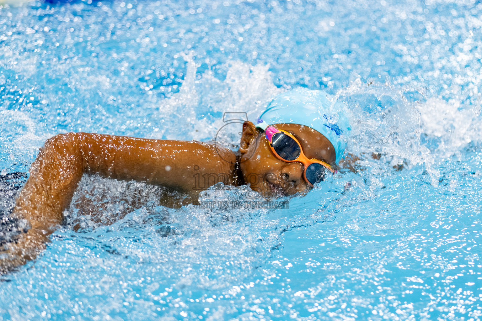 Day 4 of BML 6th National Kids Swimming Kids Festival 2025 held in Hulhumale', Maldives on Thursday, 6th November 2024. Photos: Hassan Simah / images.mv