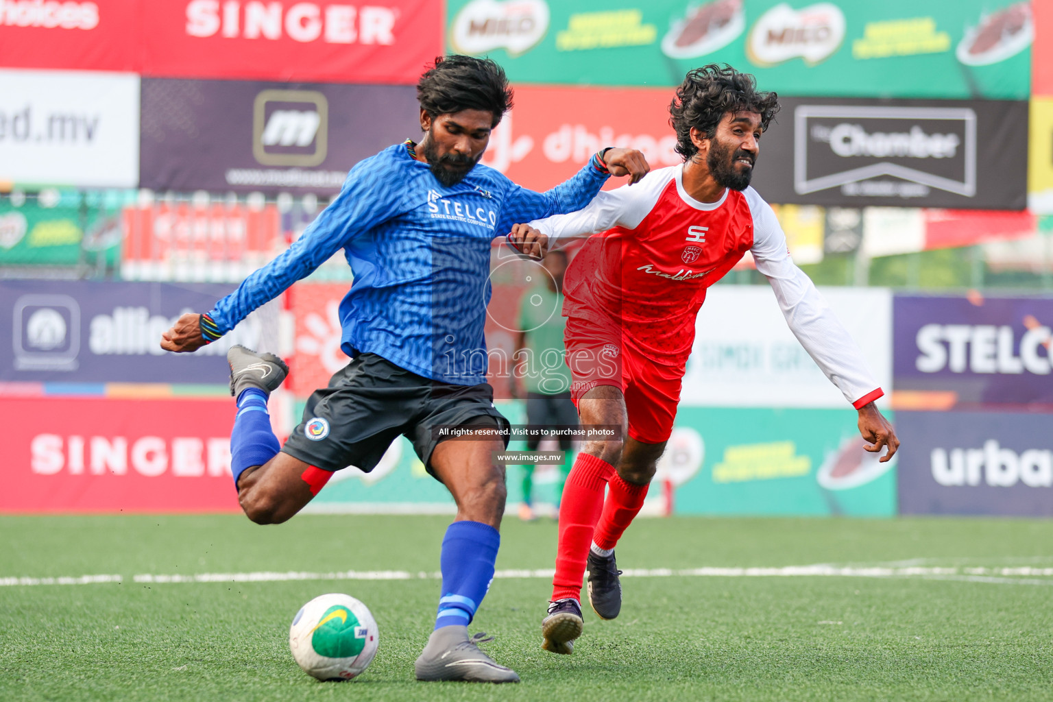 Stelco Club vs Maldivian in Club Maldives Cup 2023 held in Hulhumale, Maldives on 15 July 2023