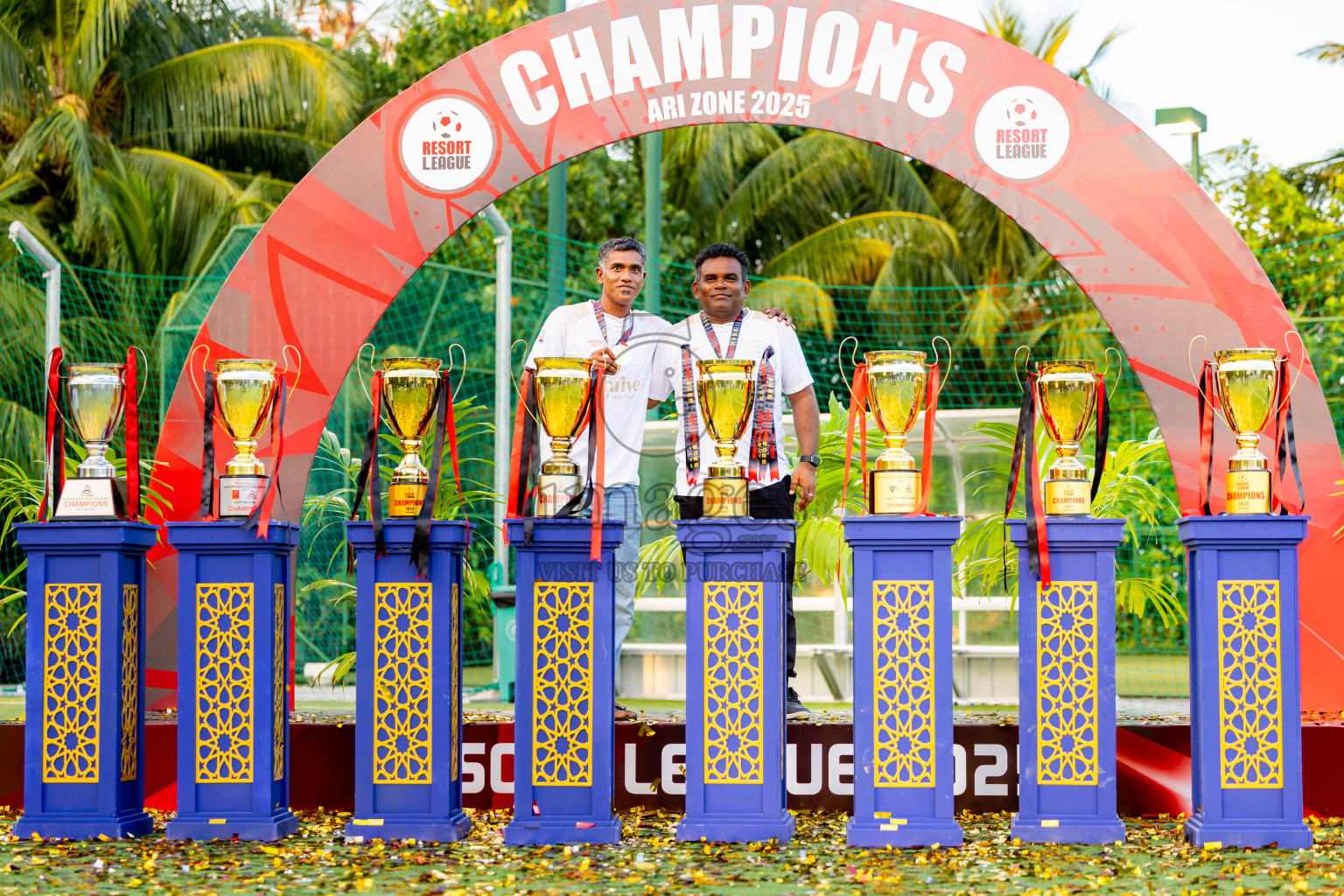 Barcelo vs Conrad in the Final of Resort League 2025 (Ari Zone) was held on Sunday, 28th June 2025 in Conrad Maldives Rangali Island, Alif Dhaalu Atoll, Maldives. Photos: Nausham Waheed / images.mv