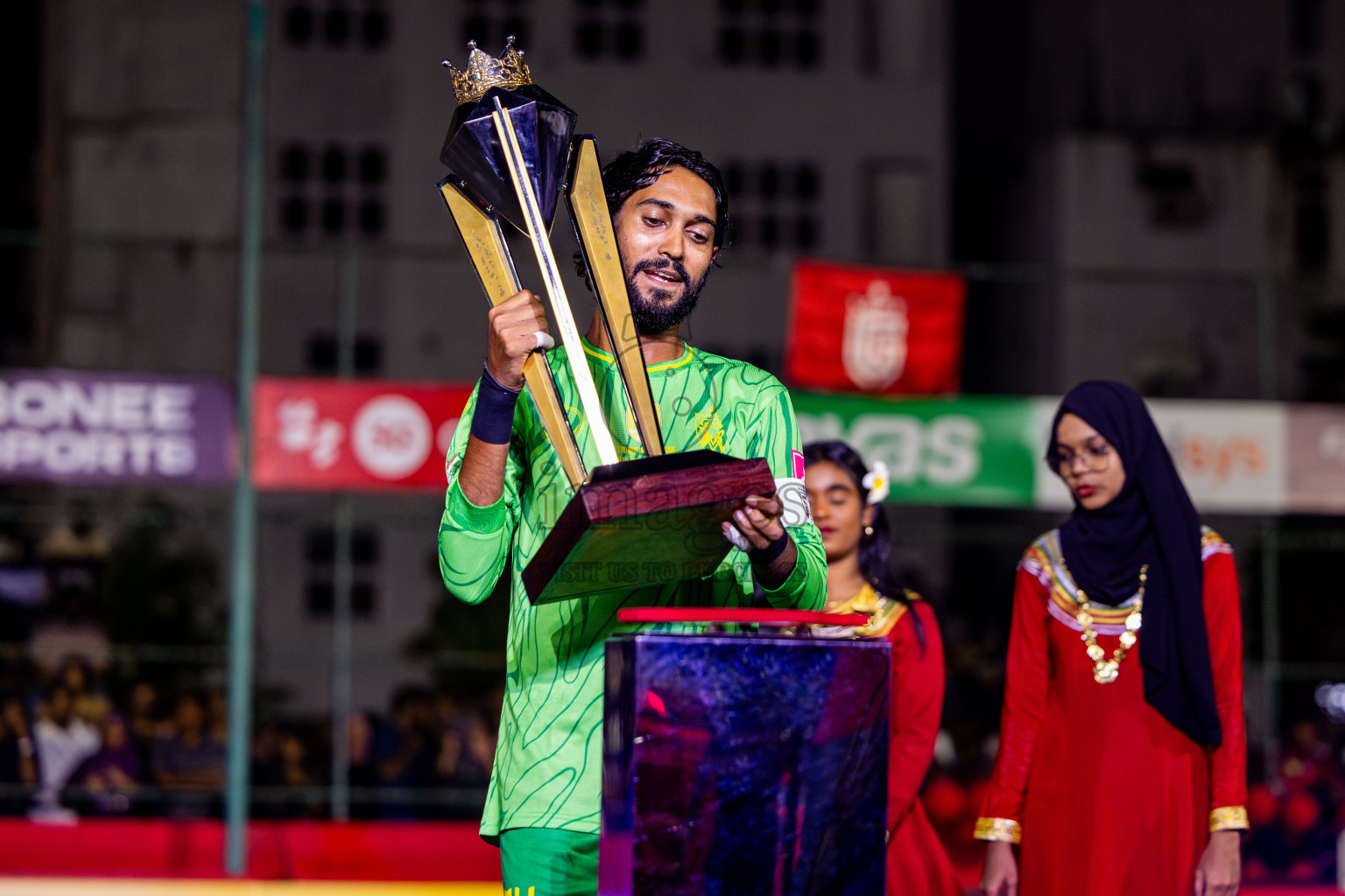 Opening of Golden Futsal Challenge 2025 with Charity Shield Match between L.Gan vs B.Eydhafushi was held on Saturday, 4th January 2025, in Hulhumale', Maldives Photos: Nausham Waheed , Ismail Thoriq / images.mv