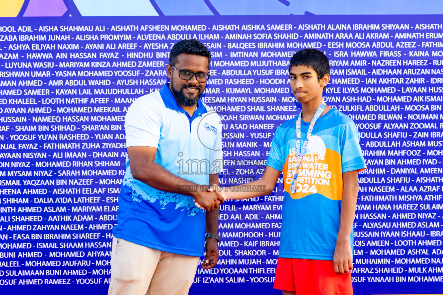 15th National Open Water Swimming Competition 2024 held in Kudagiri Picnic Island, Maldives on Saturday, 28th September 2024. Photos: Nausham Waheed / images.mv