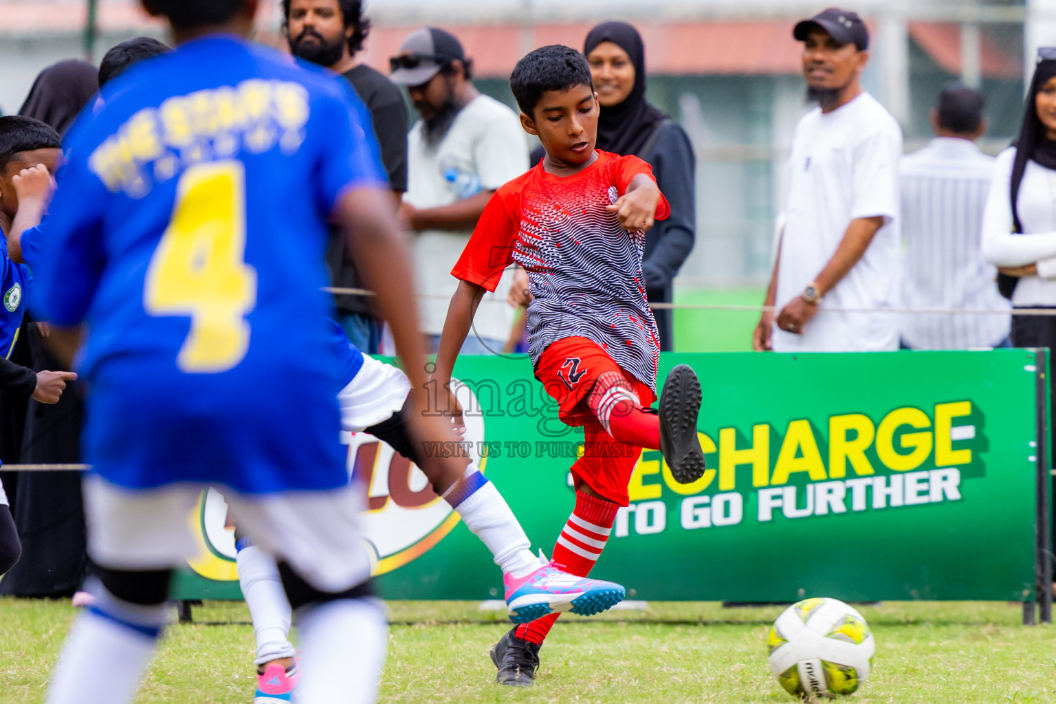 Day 1 of MILO Academy Championship 2025 (U-12) was held at Henveiru Stadium in Male', Maldives on Thursday, 1st May 2025. Photos: Nausham Waheed / images.mv
