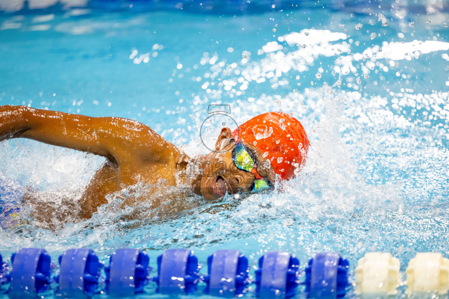 Day 4 of BML 21st Interschool Swimming Competition 2025 was held in Hulhumale' Swimming Pool, Hulhumale', Maldives on Tuesday, 14th October 2025. Photos: Mohamed Mahfooz Moosa / images.mv