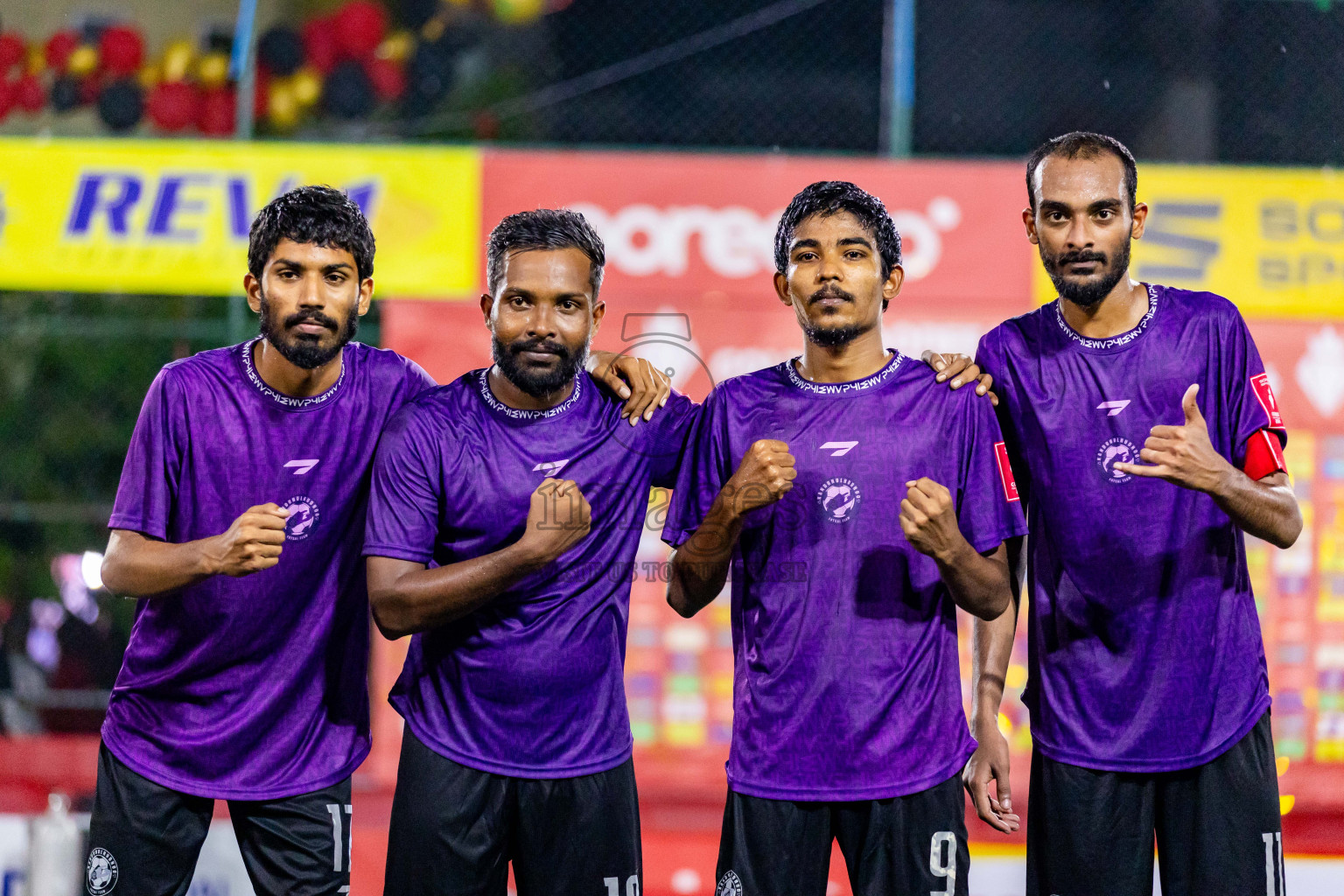 GA Kanduhulhudhoo vs GA Gemanafushi in Day 27 of Golden Futsal Challenge 2024 was held on Saturday , 10th February 2024 in Hulhumale', Maldives Photos: Nausham Waheed / images.mv