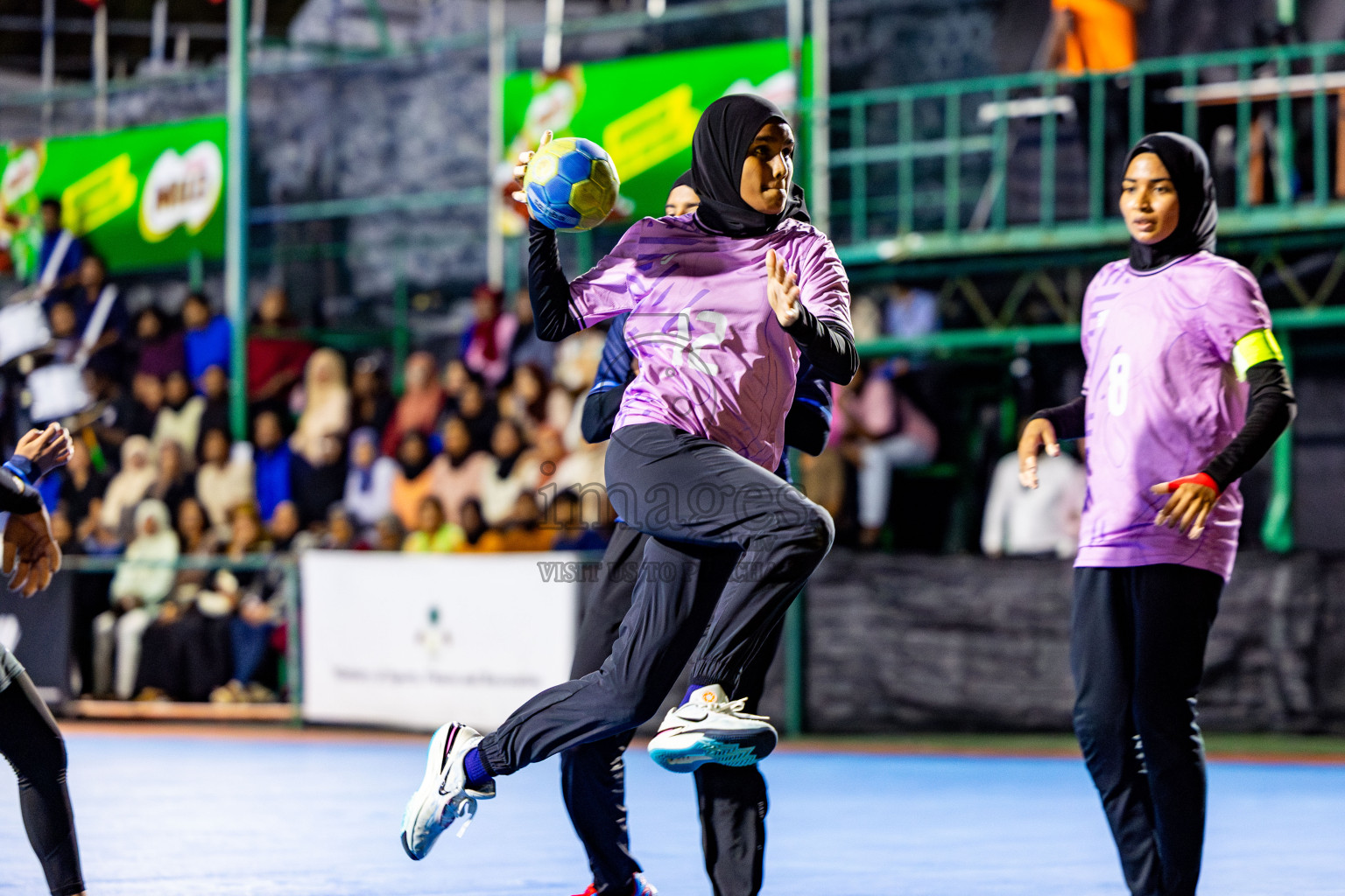 2nd Division Final of 8th Inter-Office/Company Handball Tournament 2024, held in Handball ground, Male', Maldives on Tuesday, 17th September 2024 Photos: Nausham Waheed/ Images.mv