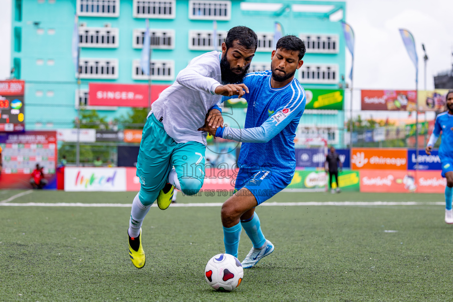 MPL vs Club Fen in Round of 16 of Club Maldives Cup 2024 held in Rehendi Futsal Ground, Hulhumale', Maldives on Wednesday, 9th October 2024. Photos: Nausham Waheed / images.mv