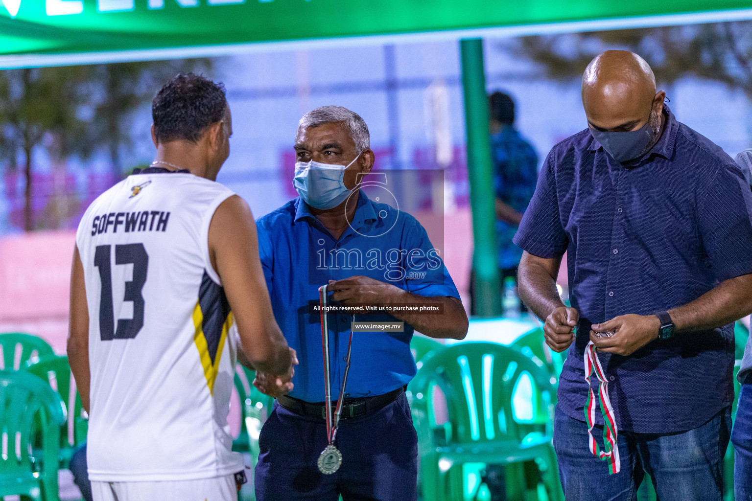 Finals of Weekend League 2021 was held on Monday, 6th December 2021, at Ekuveni Outdoor Basketball court Photos: Ismail Thoriq / images.mv