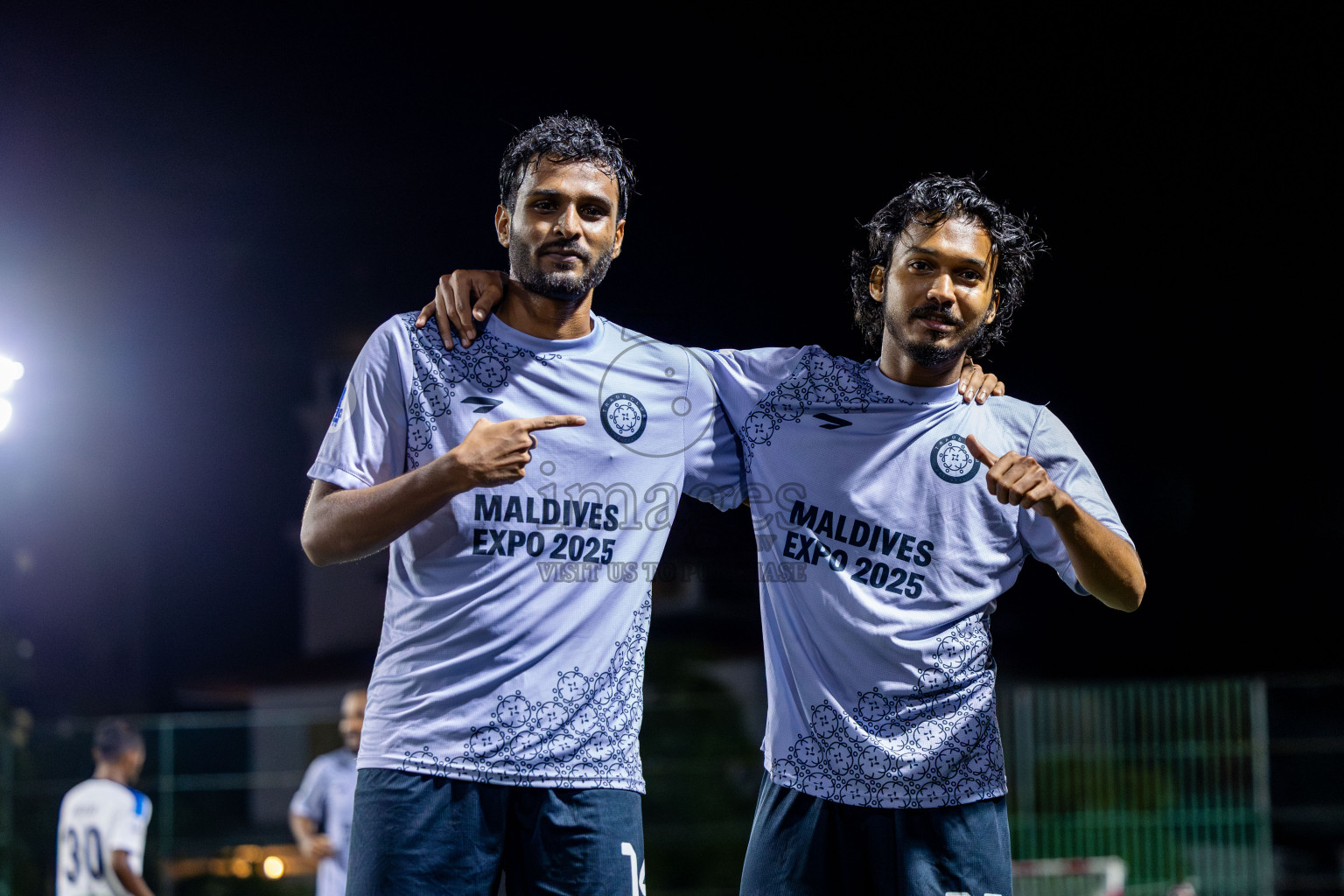 Police Club vs Trade Club in Day 13 of Office League 2025 was held on Monday, 28th April 2025 in Hulhumale', Maldives. Photos: Nausham Waheed / images.mv