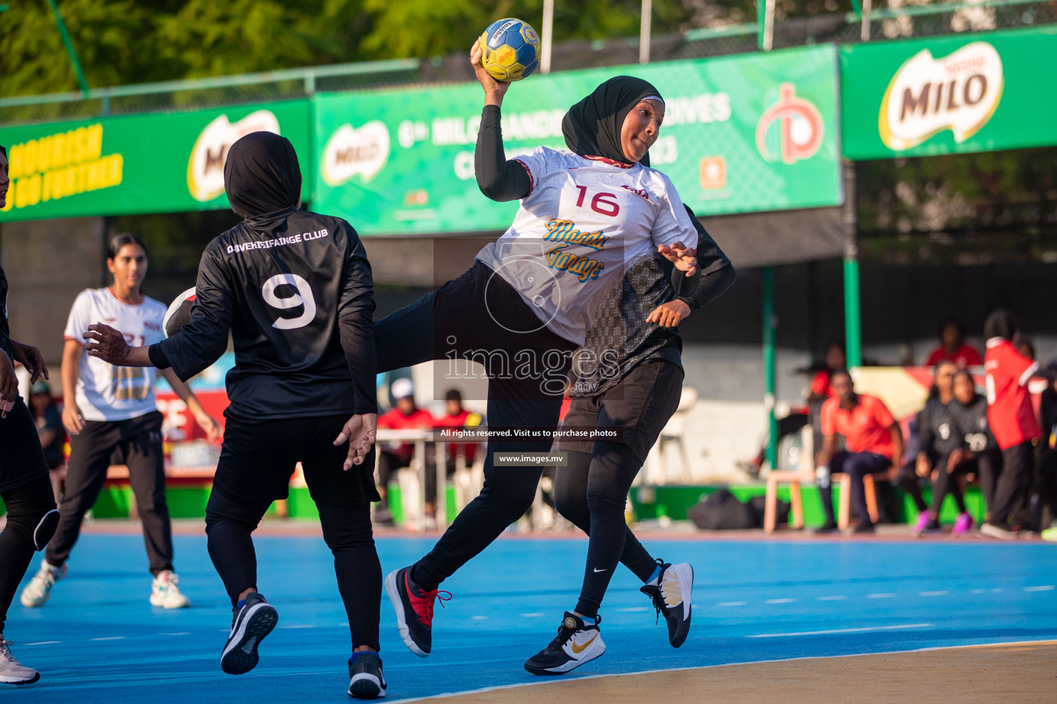 Day 1 of 6th MILO Handball Maldives Championship 2023, held in Handball ground, Male', Maldives on Friday, 20 h May 2023 Photos: Nausham Waheed/ Images.mv