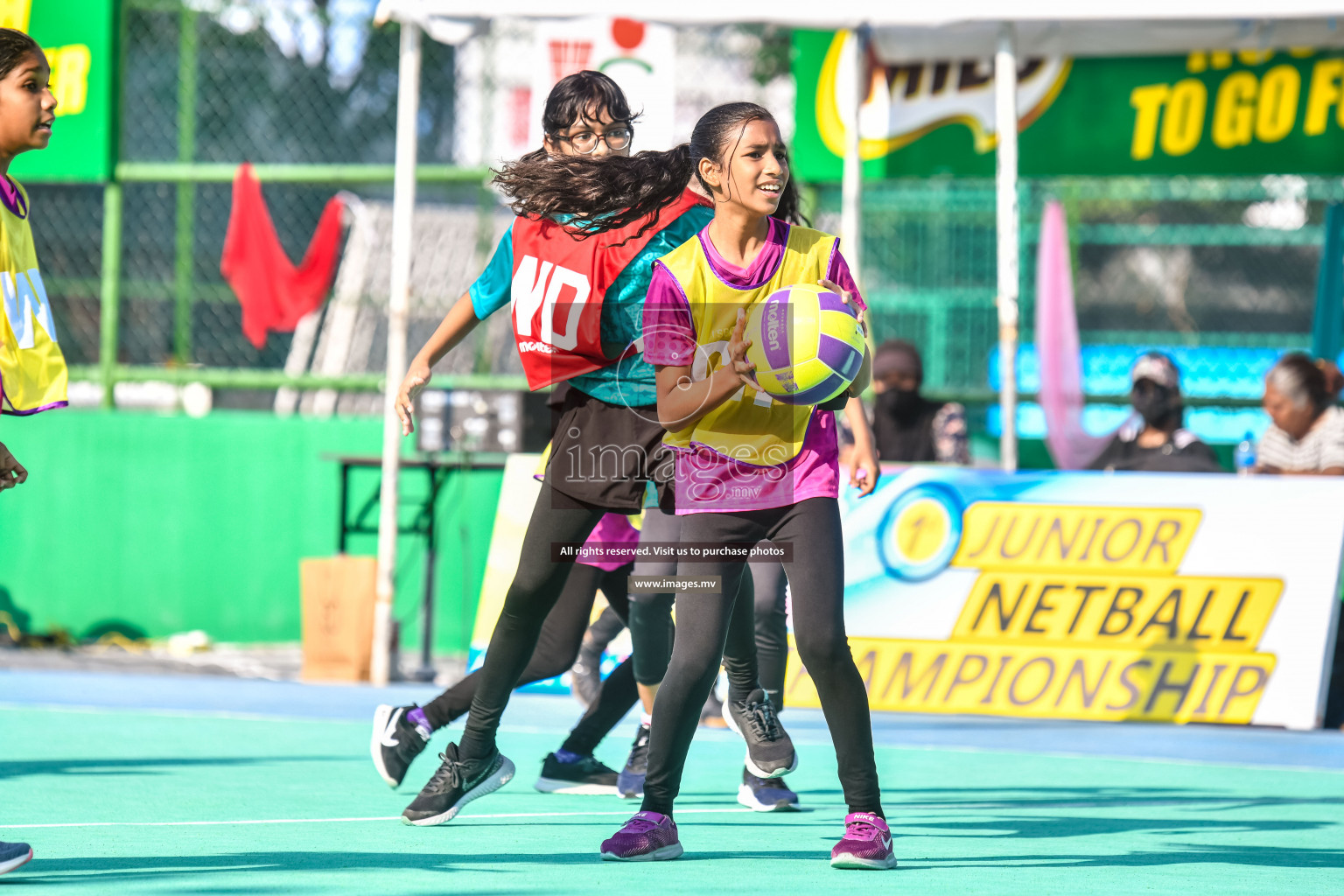 Day 8 of Junior Netball Championship 2022 on 11th March 2022 held in Male', Maldives. Photos by Nausham Waheed