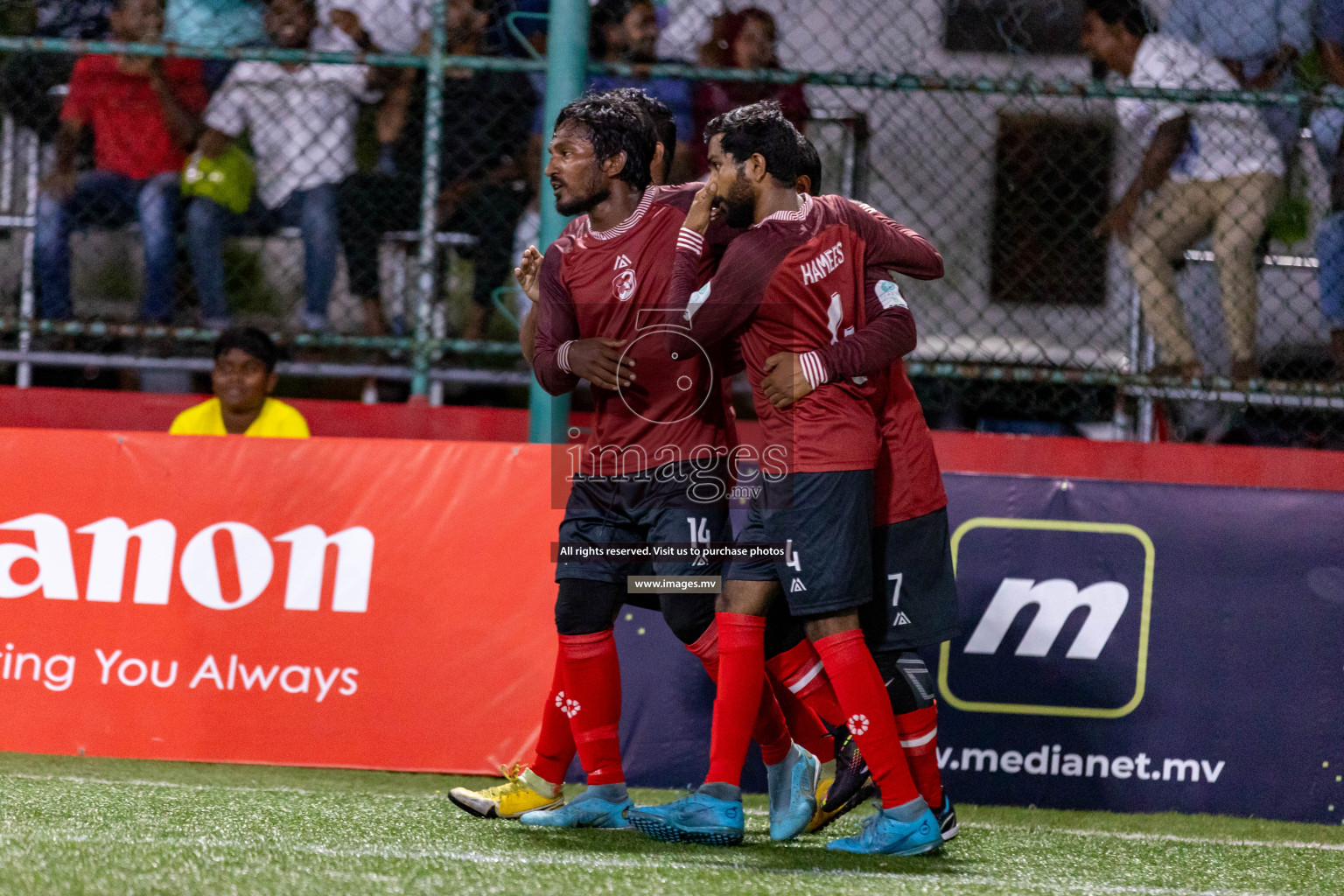 Club 220 vs METEOROLOGY in Club Maldives Cup Classic 2023 held in Hulhumale, Maldives, on Wednesday, 19th July 2023 Photos: Hassan Simah  / images.mv