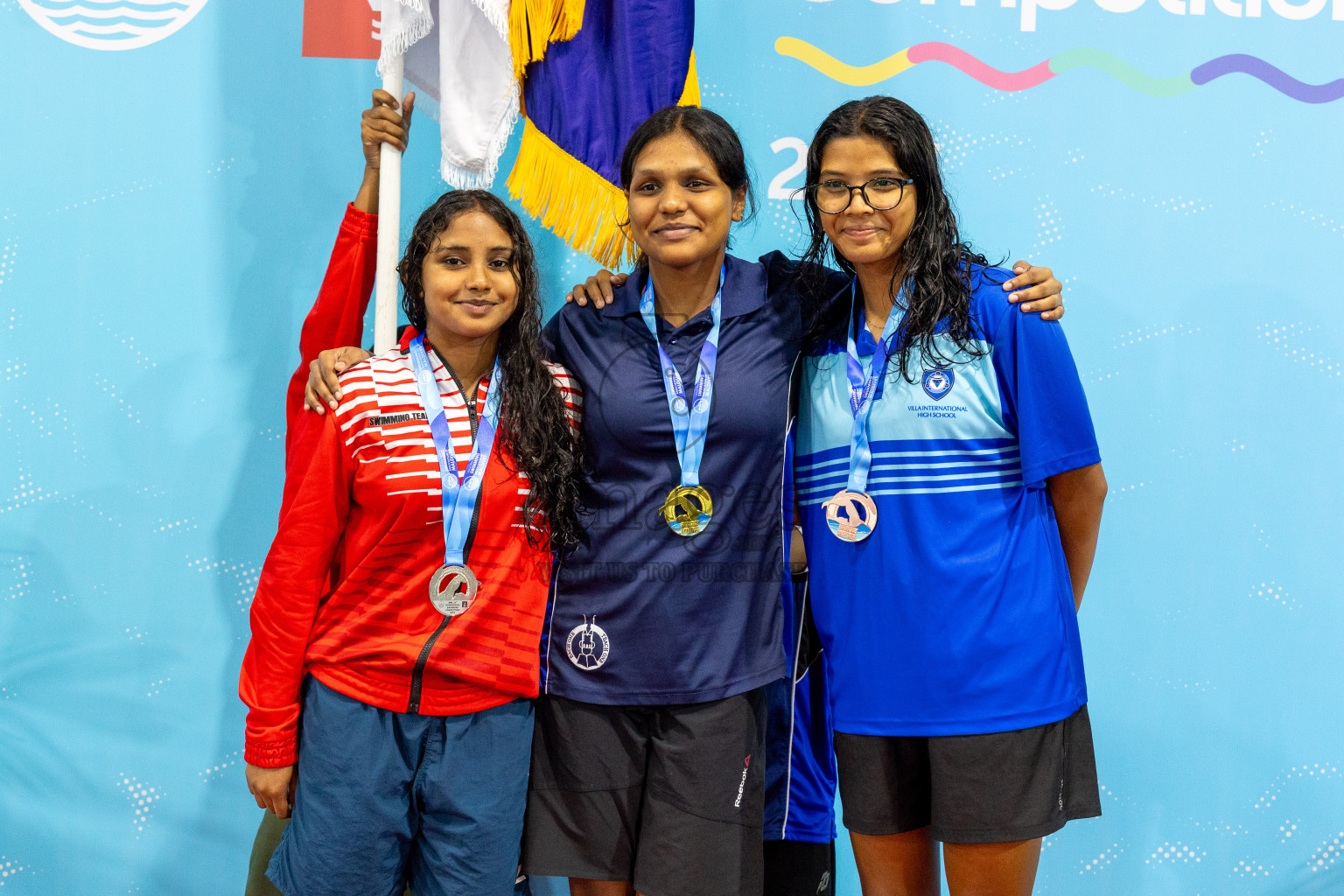 Day 4 of BML 21st Interschool Swimming Competition 2025 was held in Hulhumale' Swimming Pool, Hulhumale', Maldives on Tuesday, 14th October 2025. Photos: Mohamed Mahfooz Moosa / images.mv