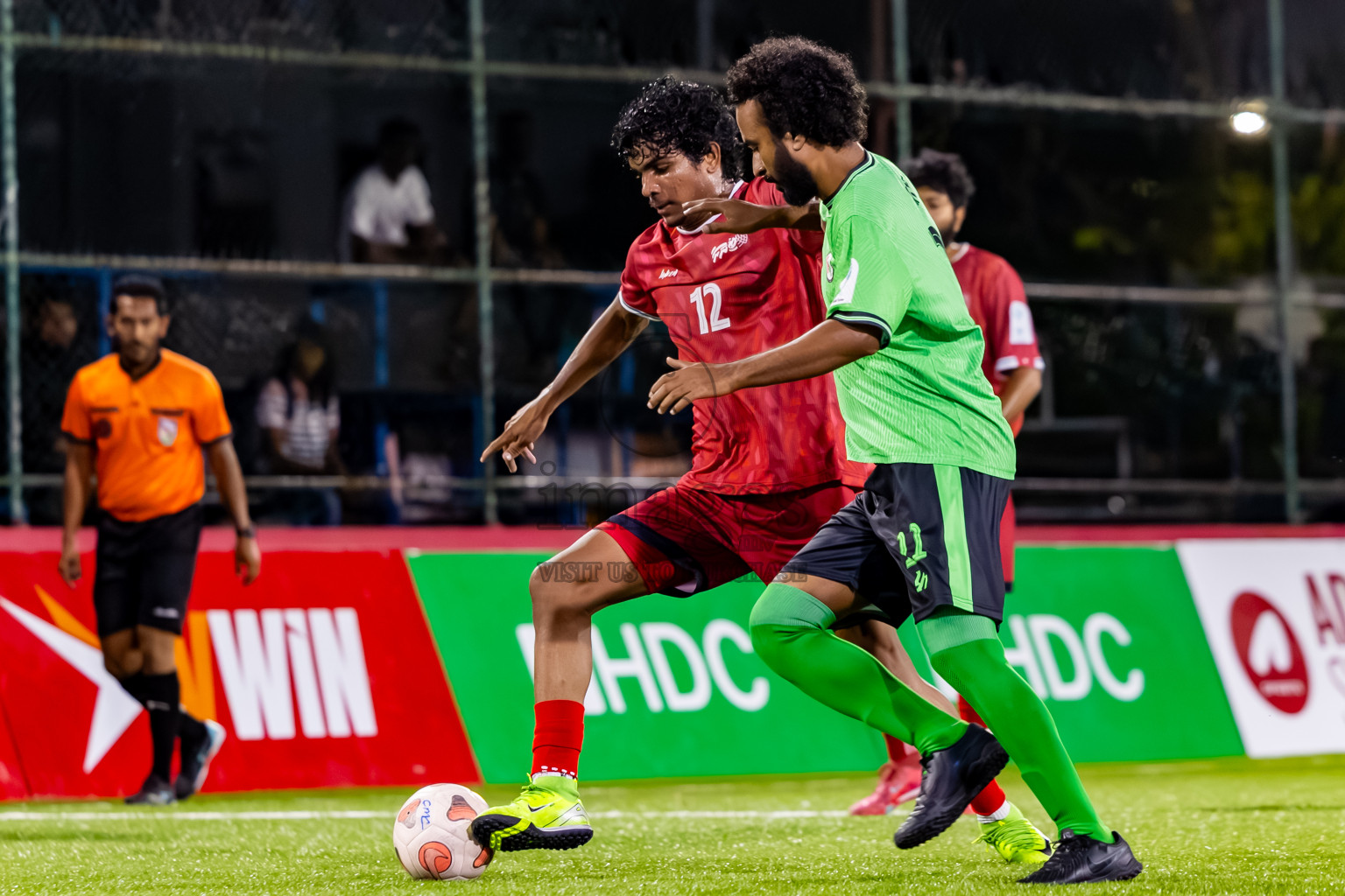 Club Binara vs Health Rc in Club Maldives Cup Classic was held in Rehendi Futsal Ground, Hulhumale', Maldives on Sunday, 21st September 2025. Photos: Nausham Waheed / images.mv
