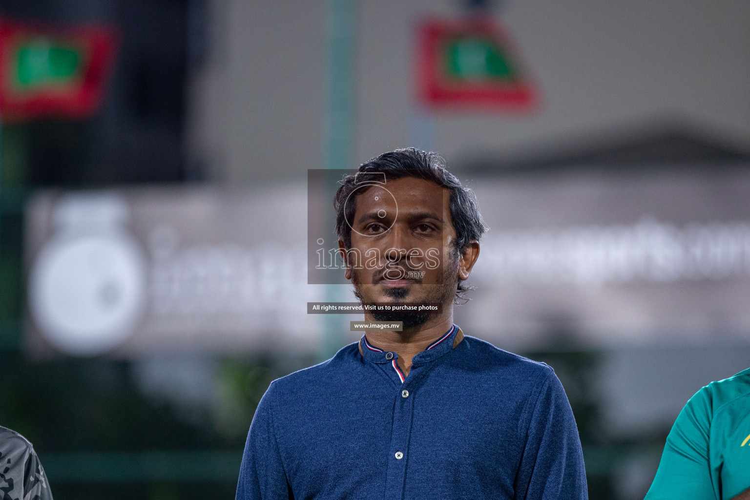 Prison Club vs MACL in the Quarter Finals of Club Maldives 2021 held at Hulhumale;, on 12th December 2021 Photos: Ismail Thoriq / images.mv