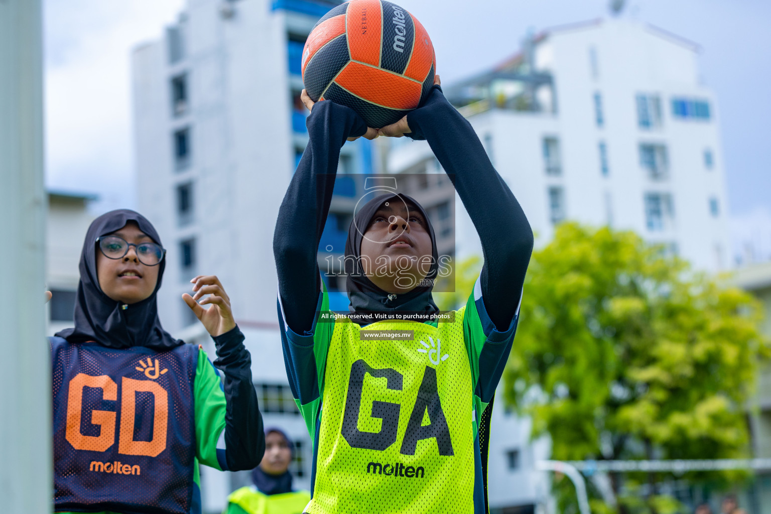 Day1 of Milo Fiontti Festival Netball 2023 was held in Male', Maldives on 12th May 2023. Photos: Nausham Waheed / images.mv