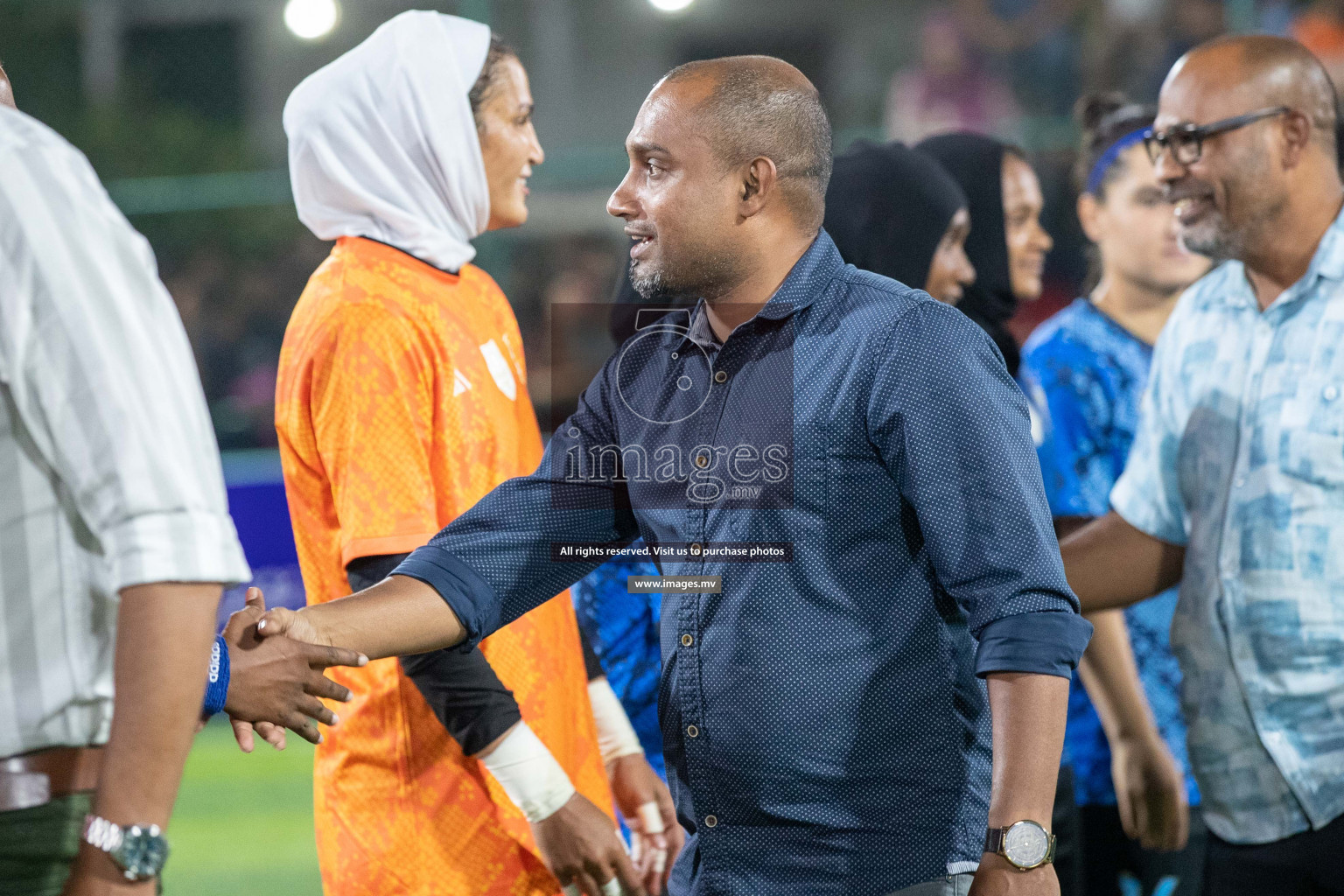 orts Limited vs WAMCO - in the Finals 18/30 Women's Futsal Fiesta 2021 held in Hulhumale, Maldives on 18 December 2021. Photos by Shuu Abdul Sattar