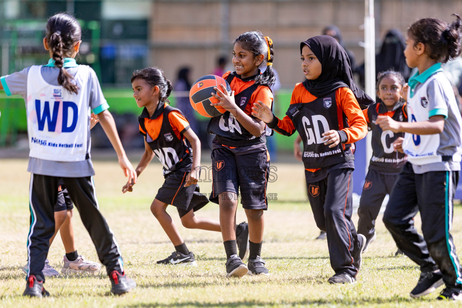 Day 3 of Nestle' Kids Netball Fiesta 2023 held in Henveyru Stadium, Male', Maldives on Saturday, 2nd December 2023. Photos by Nausham Waheed / Images.mv