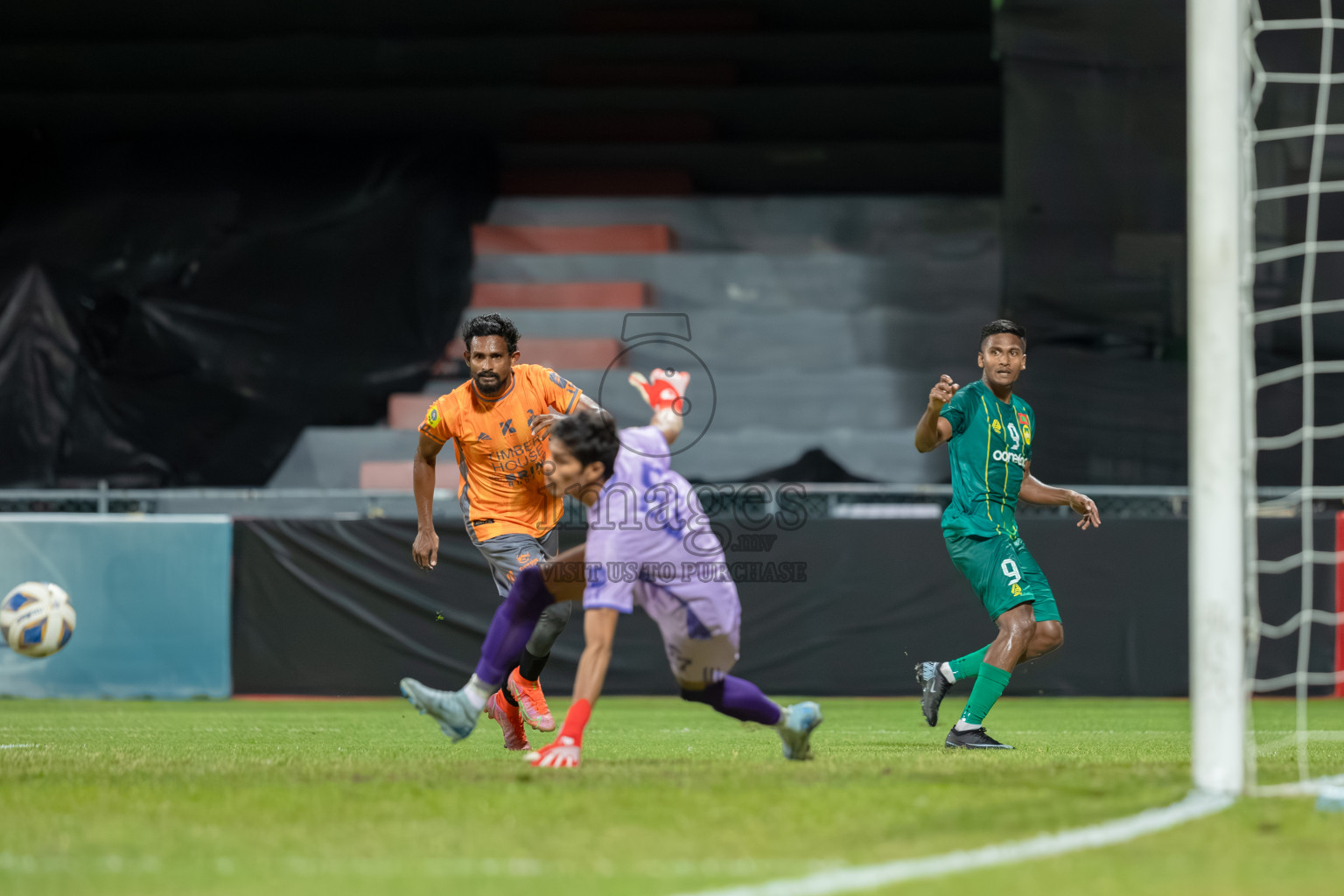 Charity Shield Match between Maziya Sports and Recreation Club and Club Eagles held in National Football Stadium, Male', Maldives Photos: Abdulla Abeedh / Images.mv