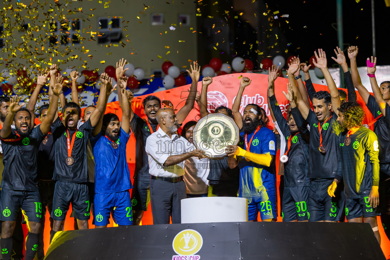 Road Recreation Club vs Club Combination SC Eydhafushi in Kings Cup Final of Club Maldives 2025 was held in Rehendhi Futsal Ground, Hulhumale', Maldives on Tuesday, 9th September 2025. Photos: Ismail Thoriq / images.mv