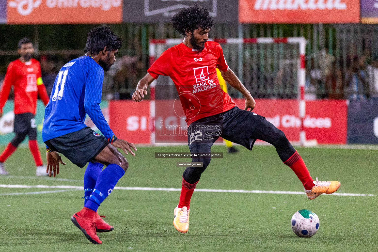 STELCO vs United BML in Quarter Final of Club Maldives Cup 2023 held in Hulhumale, Maldives, on Saturday, 12th August 2023Photos: Ismail Thoriq / images.mv