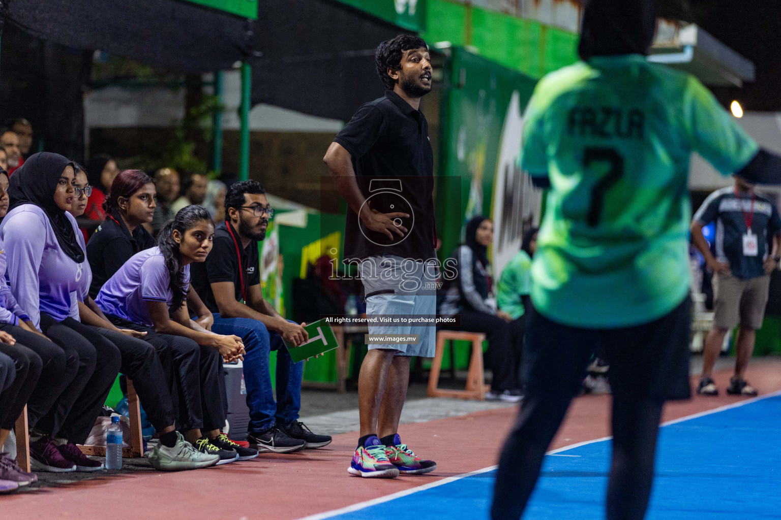 Quarter Final of 7th Inter-Office/Company Handball Tournament 2023, held in Handball ground, Male', Maldives on Friday, 20th October 2023 Photos: Nausham Waheed/ Images.mv